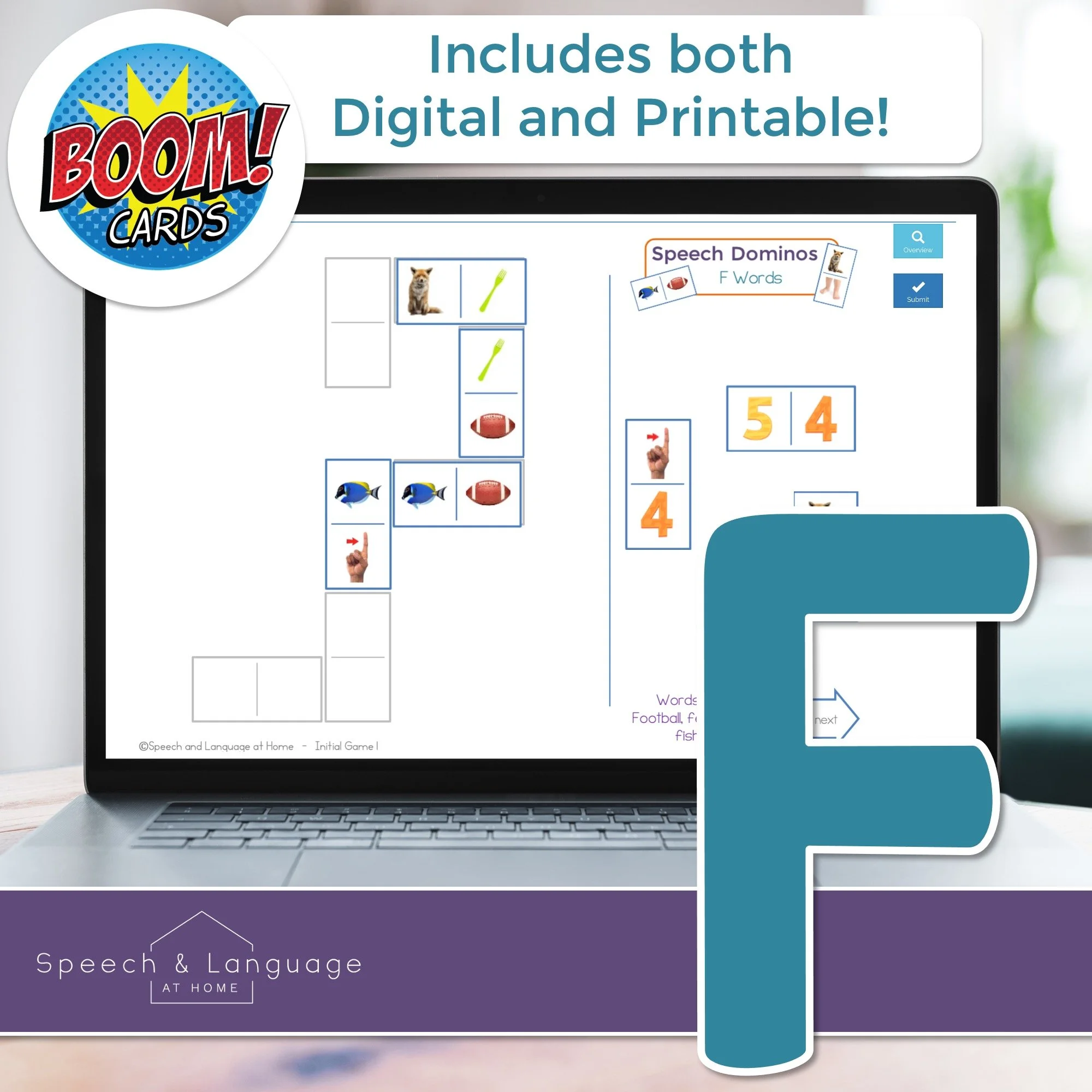 F Sound Speech Dominos