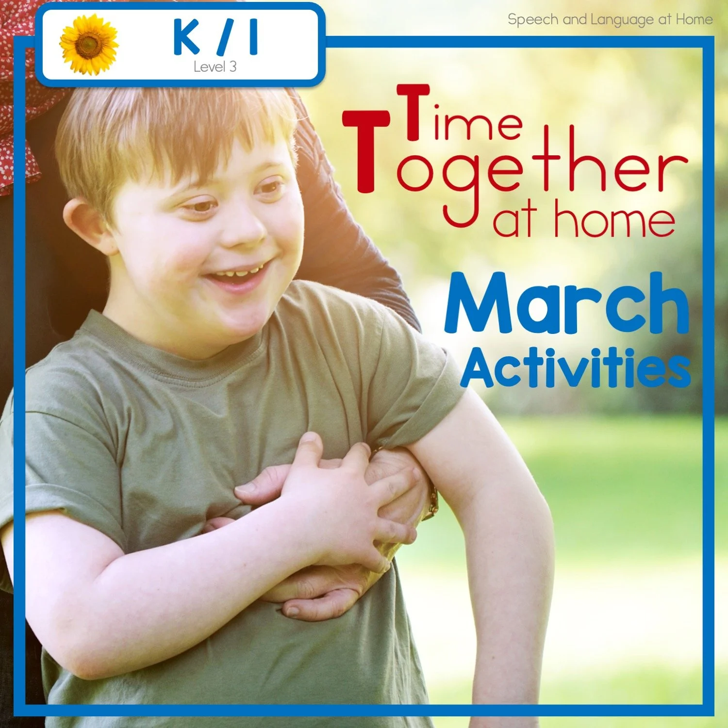 March Kindergarten Speech Activities You Can Do At Home