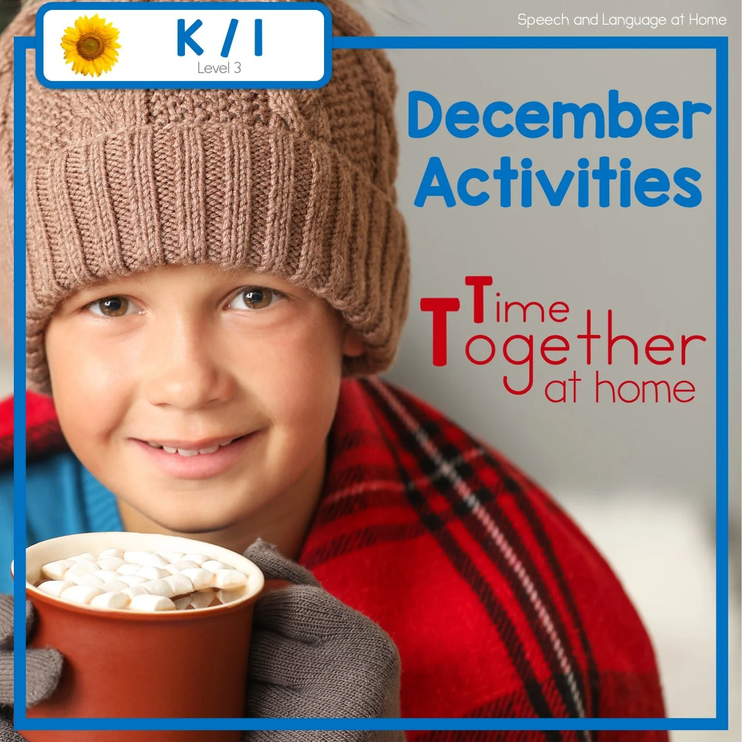 December Kindergarten Speech Activities You Can Do At Home