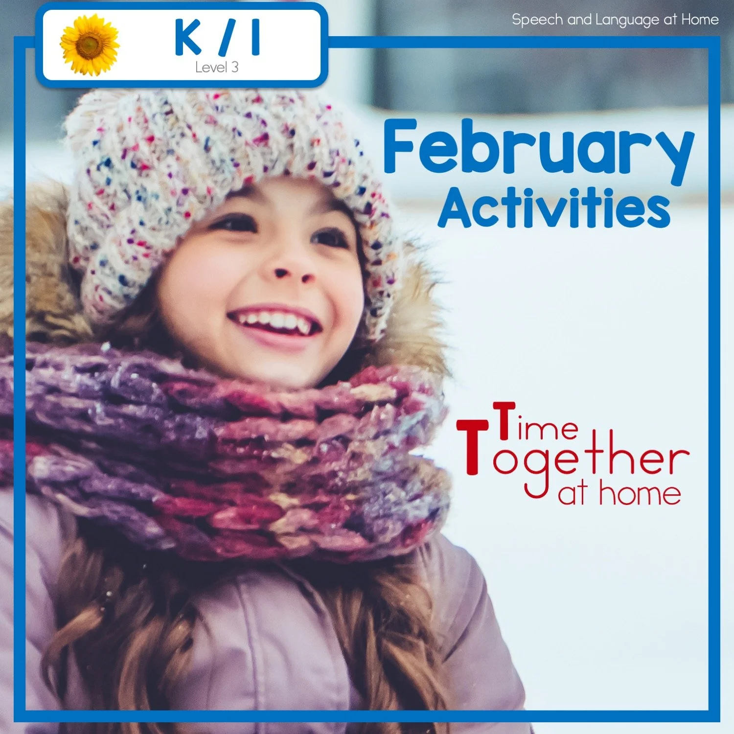 February Kindergarten Speech Activities You Can Do At Home