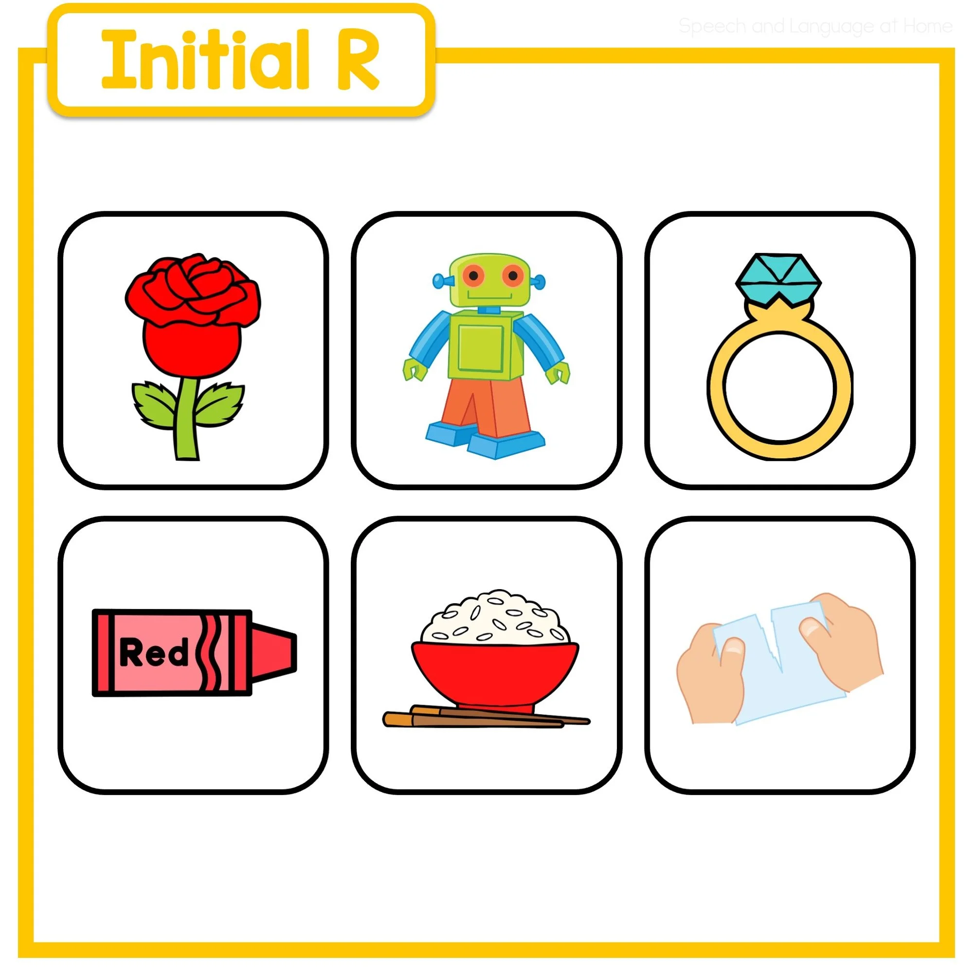 Practice the Initial /r/ Sound with Ralph and His Ridiculous Robot