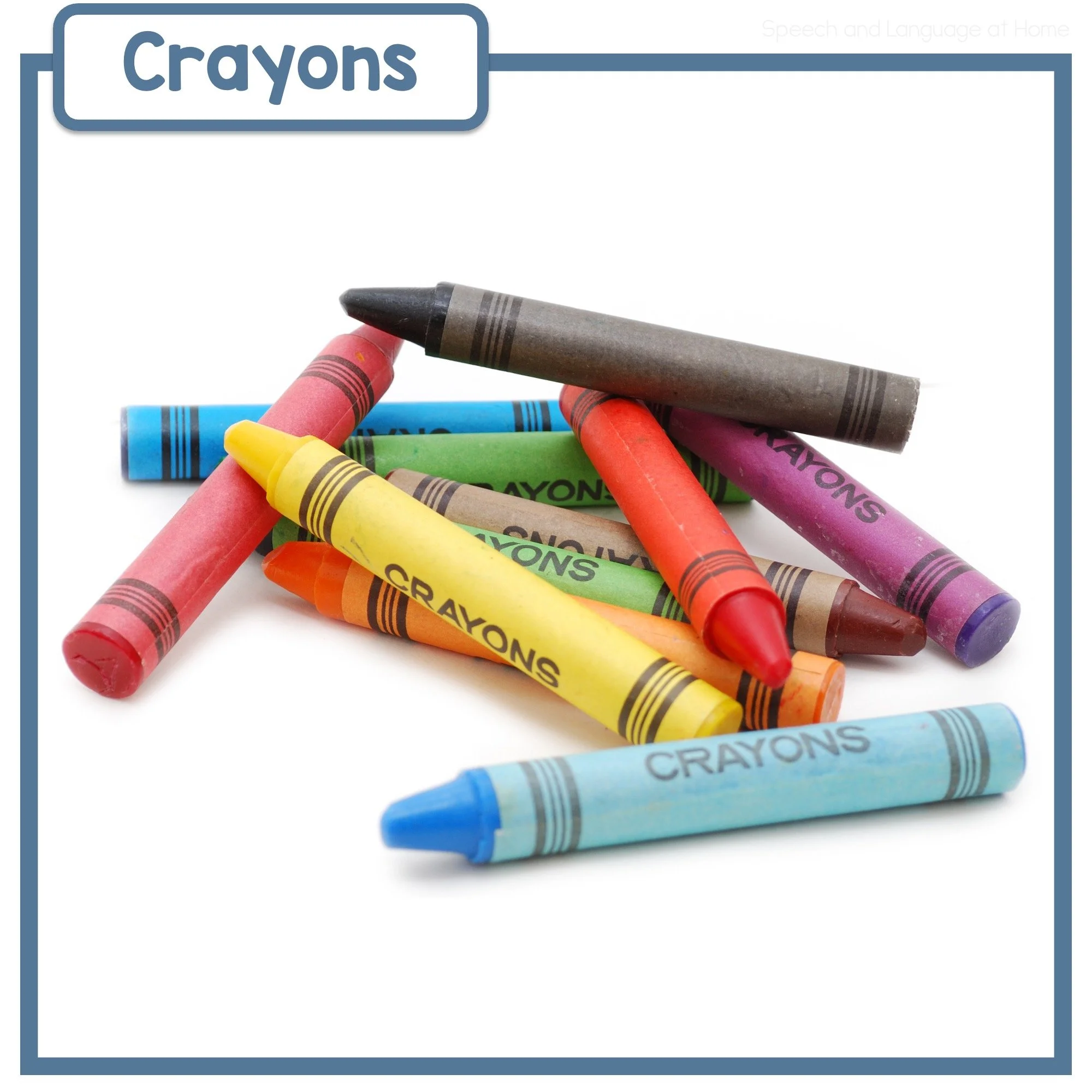 Early Language Skills with Crayons: Fun Back-to-School Activities