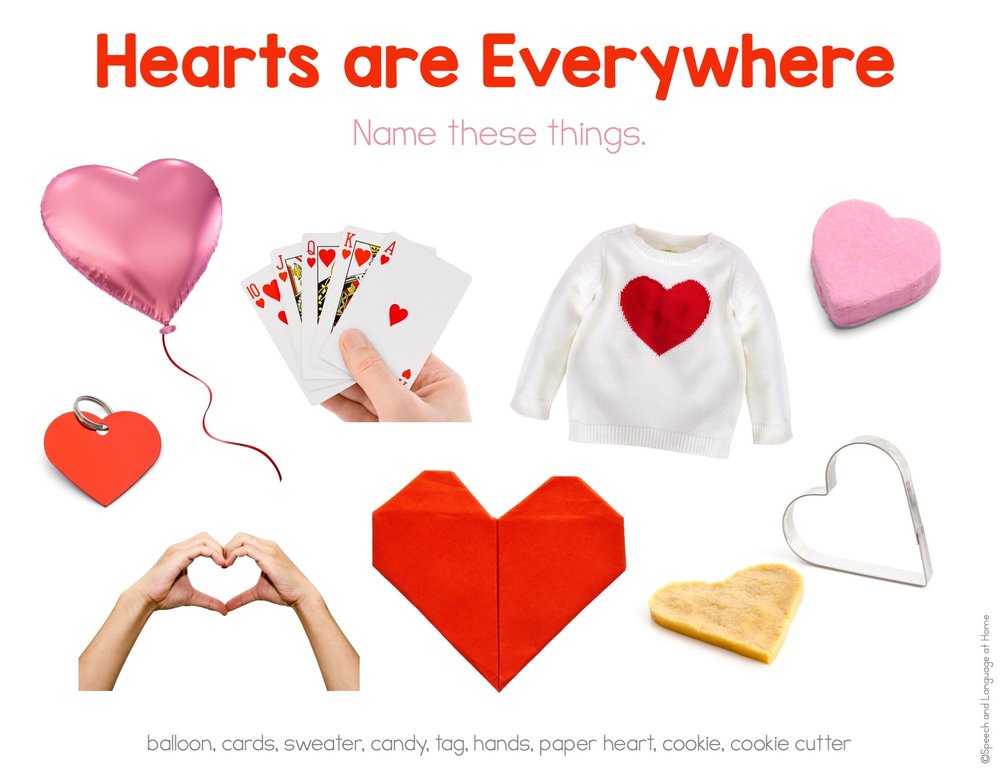 February Kindergarten Speech Activities You Can Do At Home — SLP