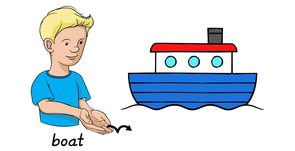 Sign Language Water Bus Boat-Themed Language Activities for Preschool Speech β SLP