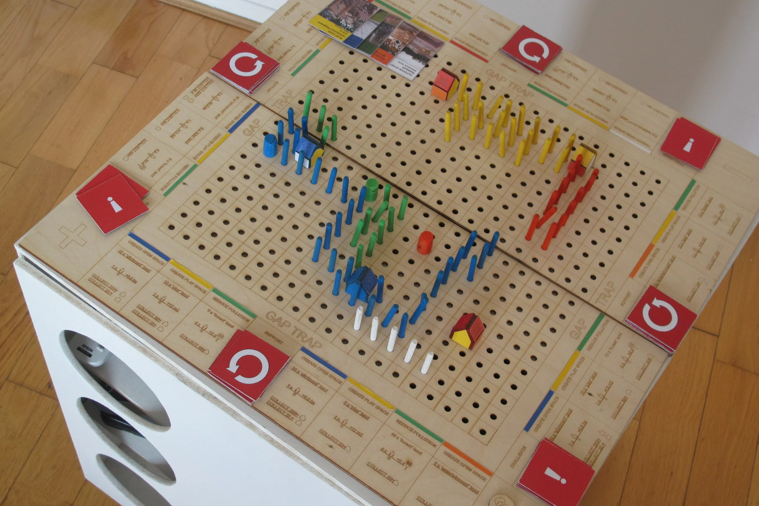 Urban Game 'Trap the Gap'