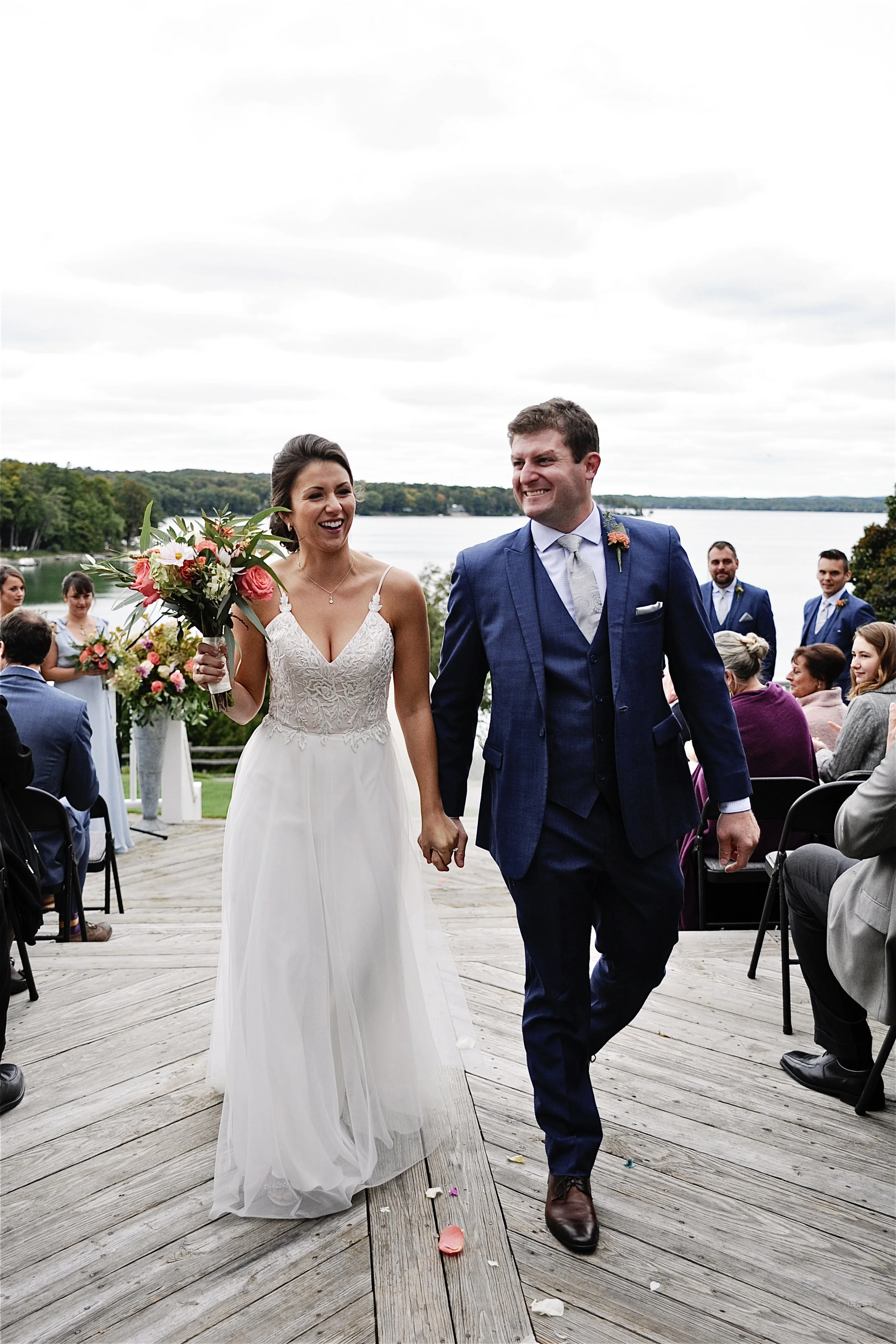 Marina Semone Michigan bride