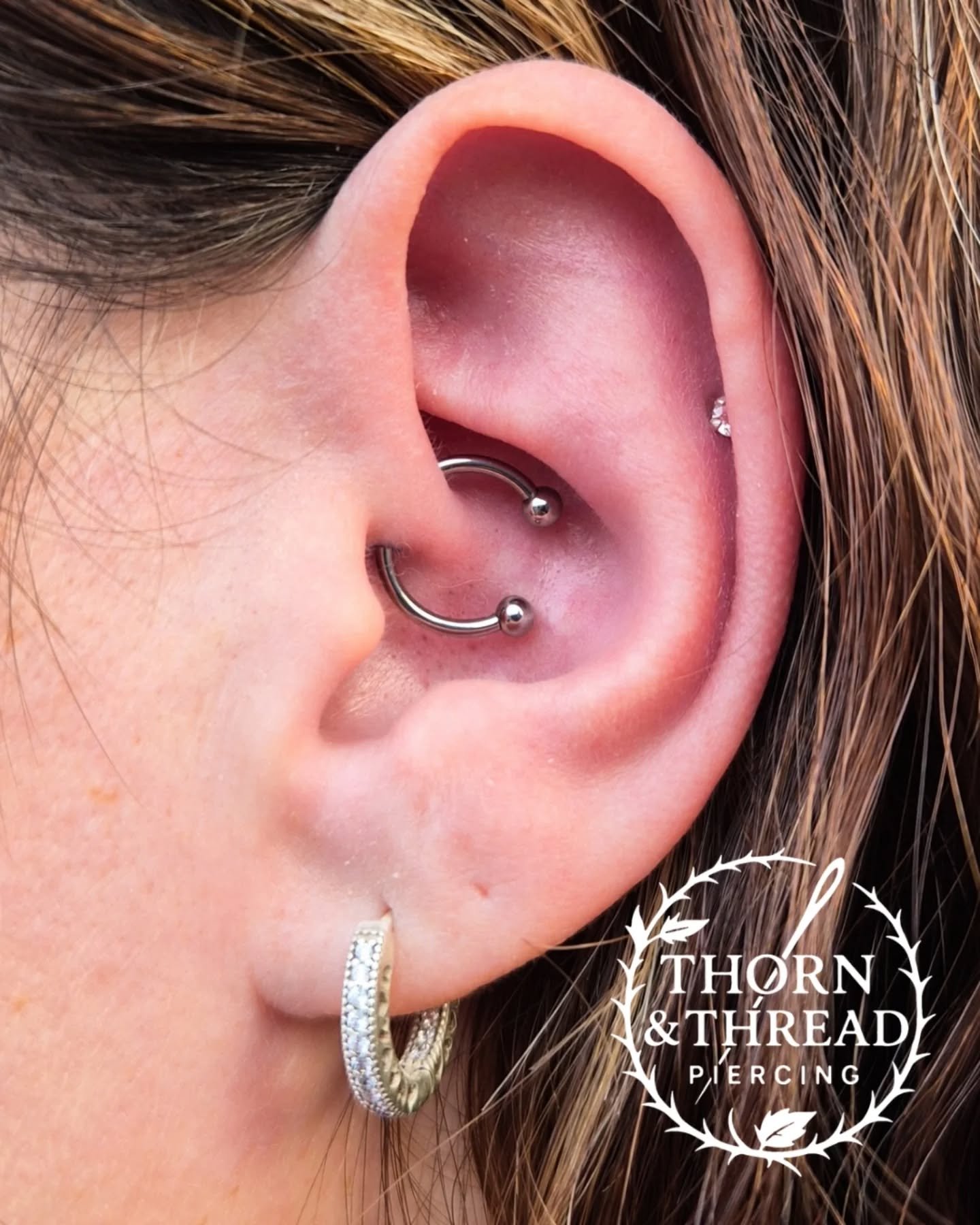 Daith piercing 😍😍

#piercer #pierce #daithpiercing #daith #ear #earpiercings #piercedgirls