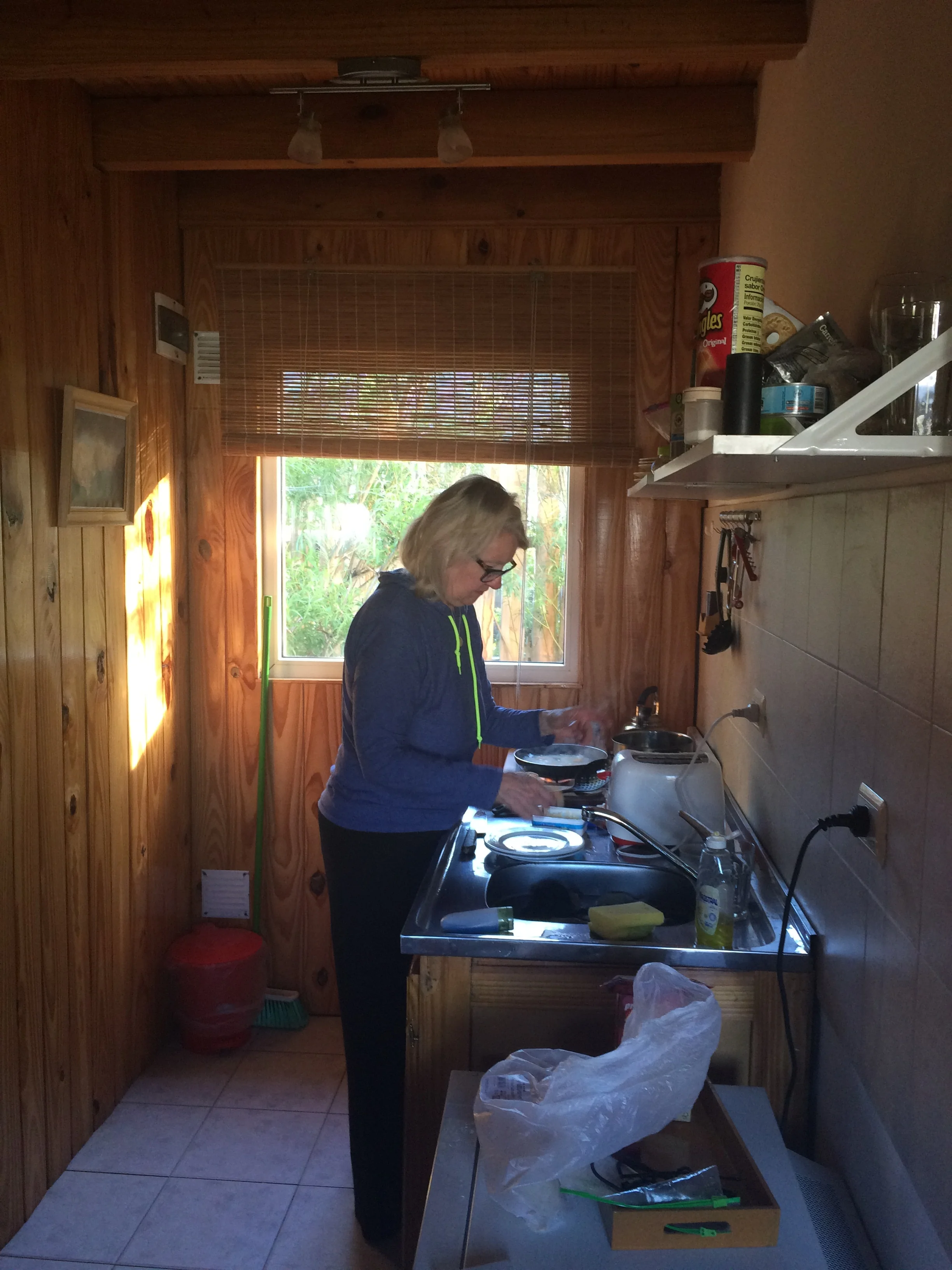 Cooking at our cabana&nbsp;
