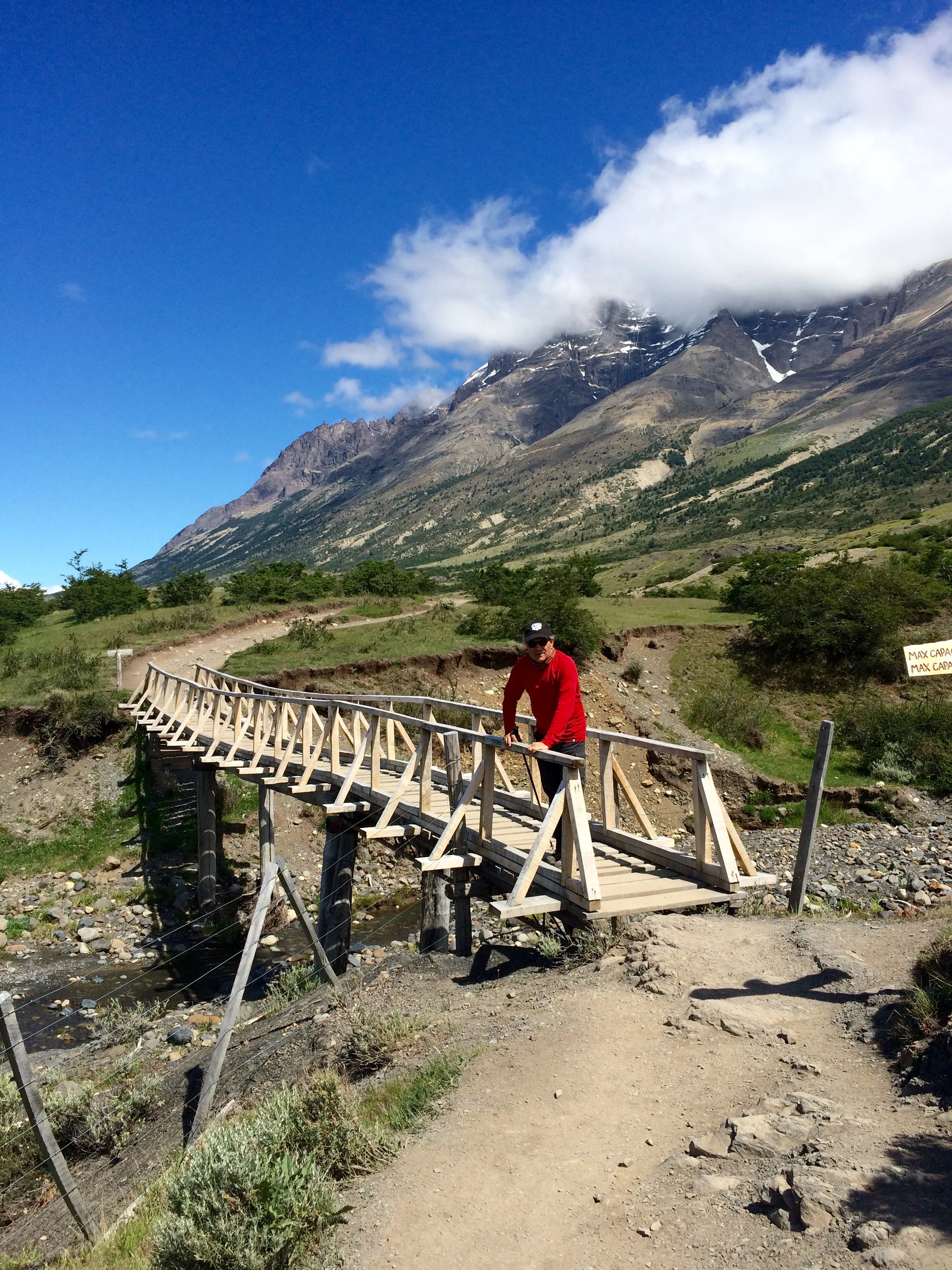 The beginning of the trail