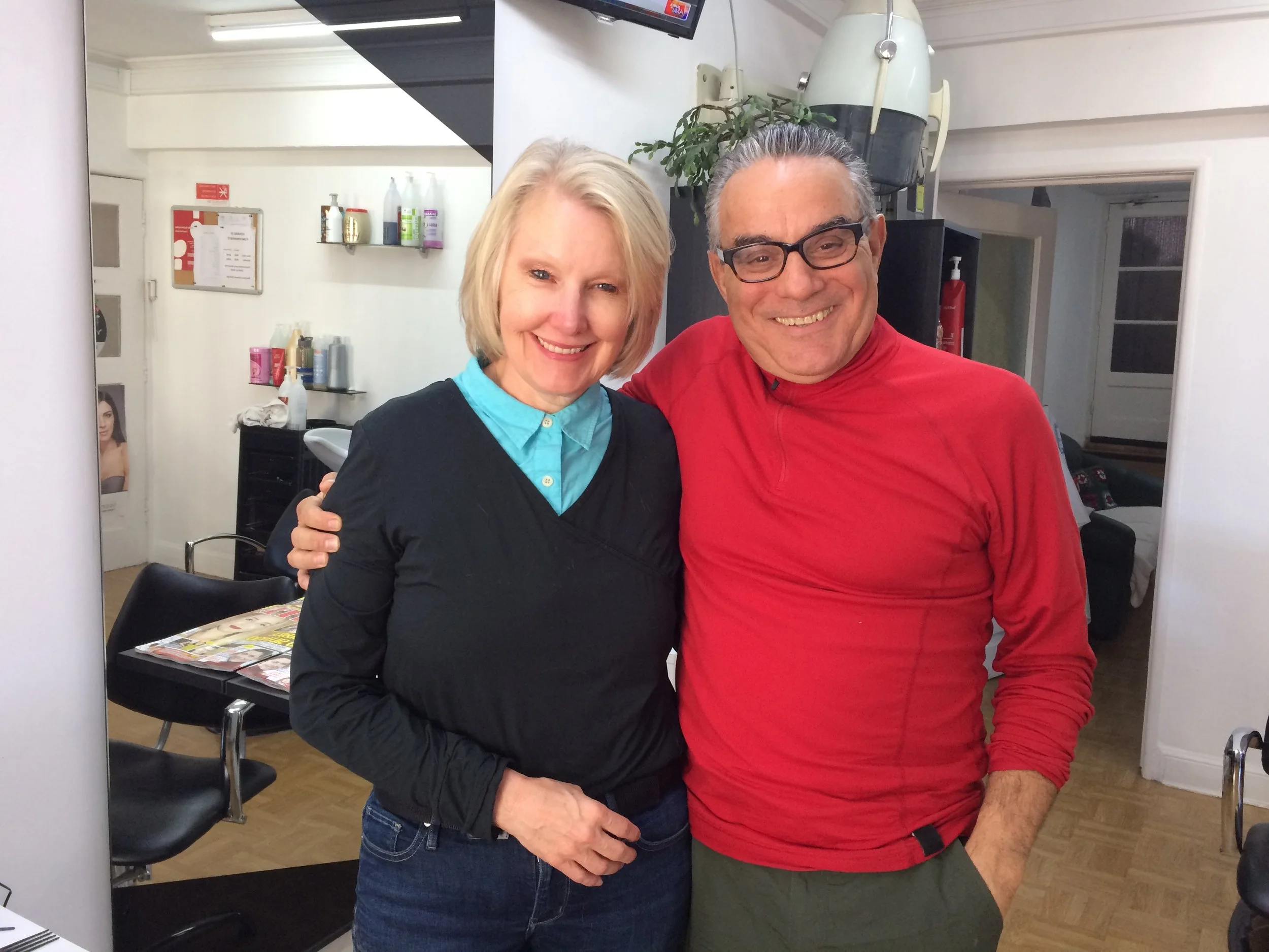 Our new short hair look