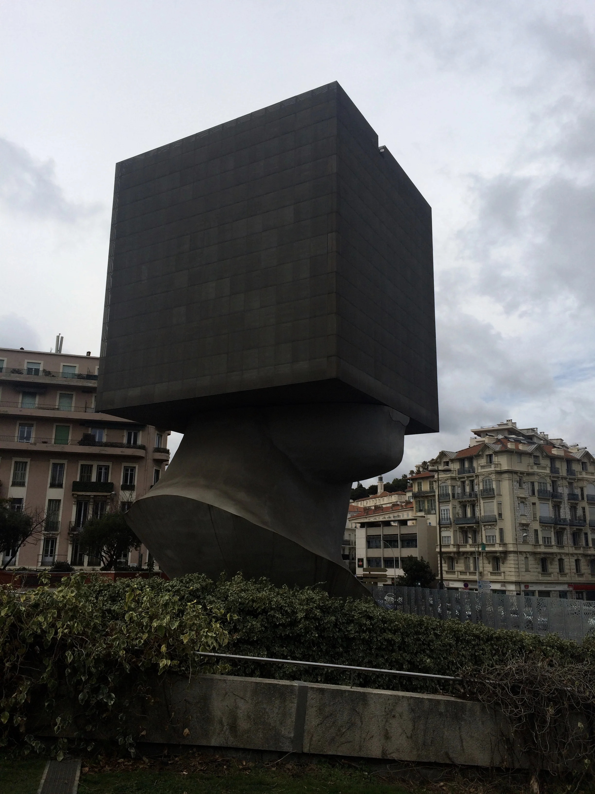 This is a office building and art