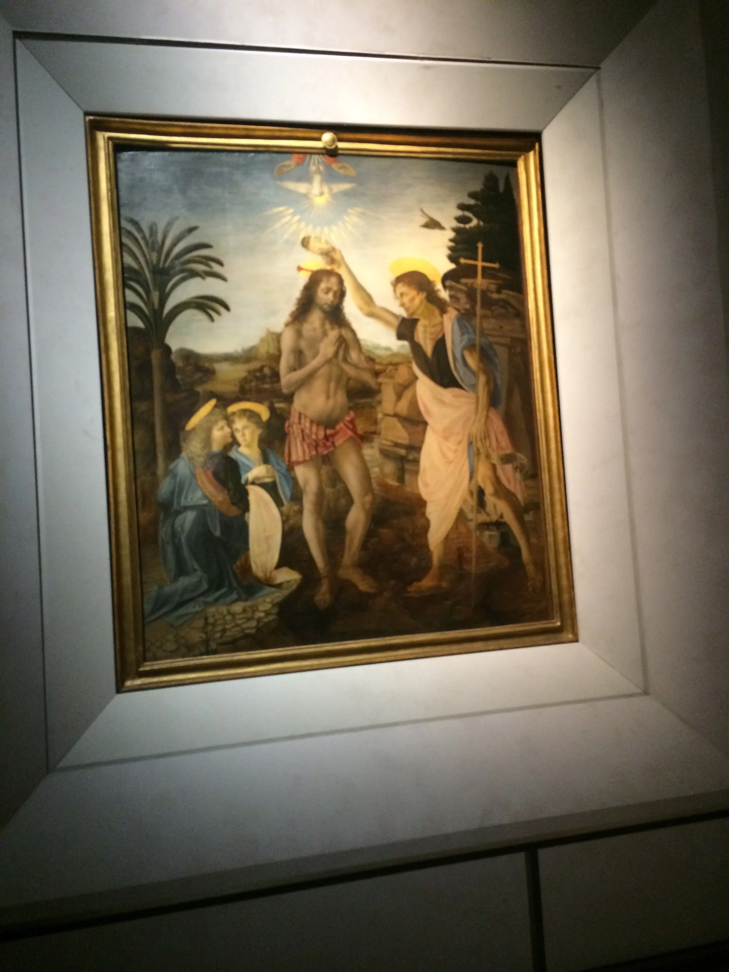 Annunciation by Leonardo da Vinci,