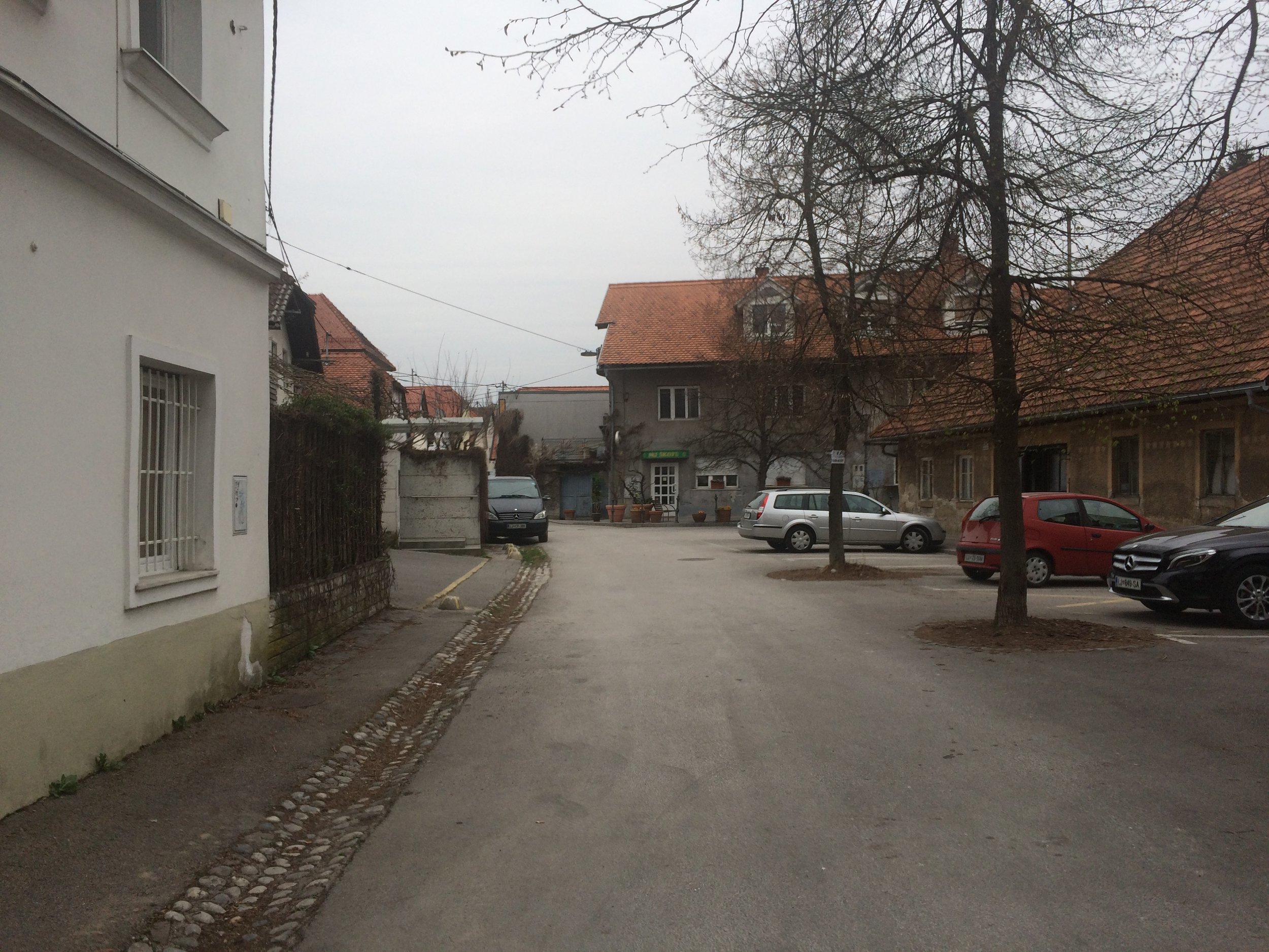 The street of our apartment 