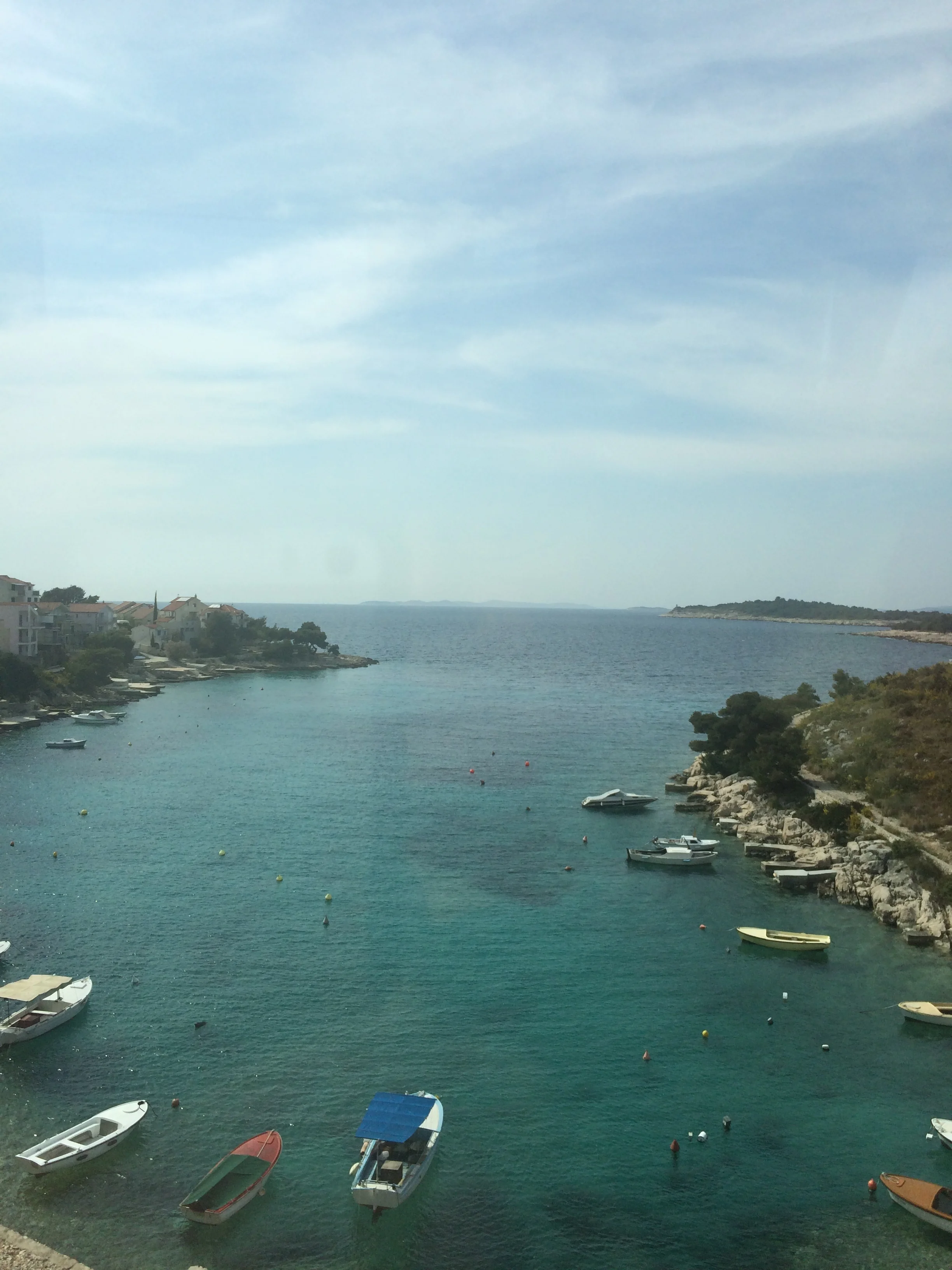View from the bus