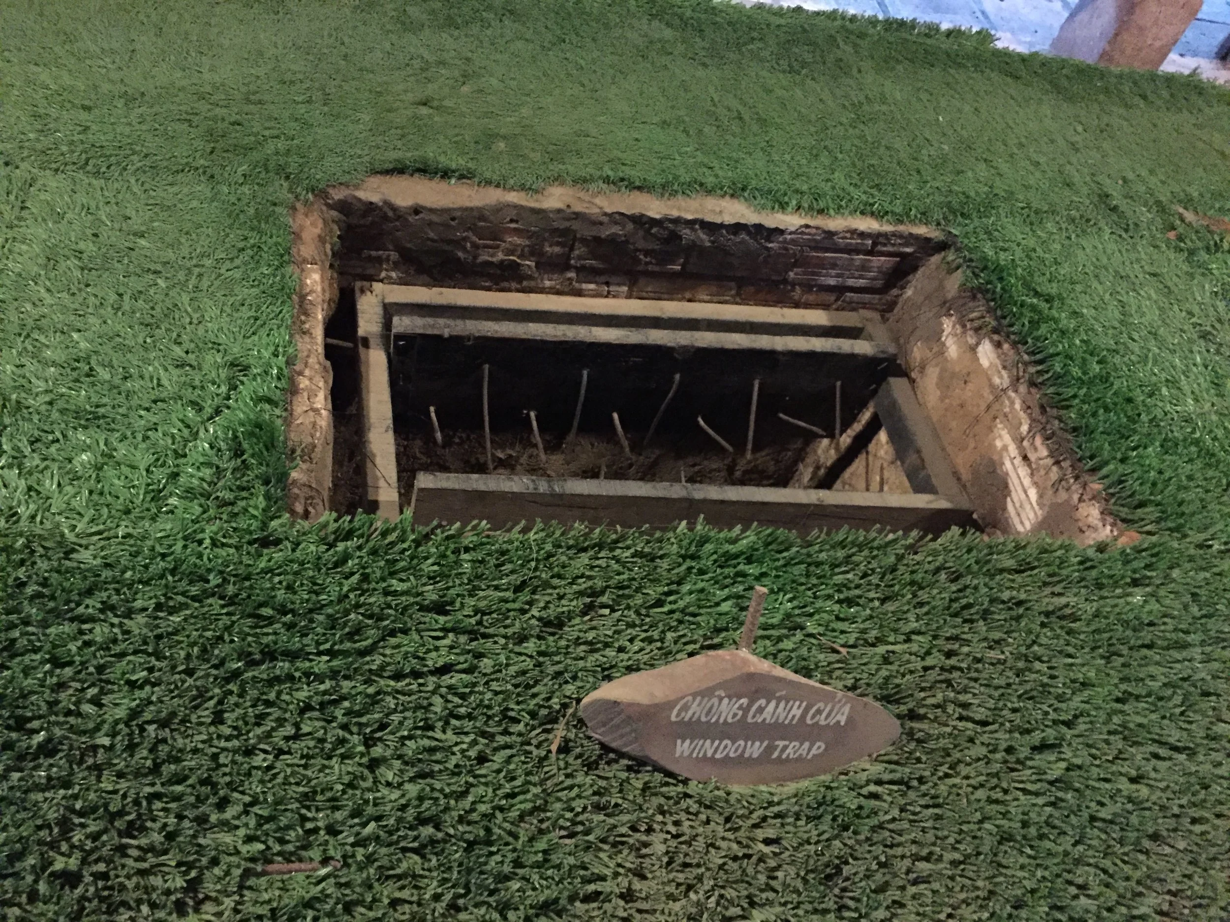 An example of a jungle trap