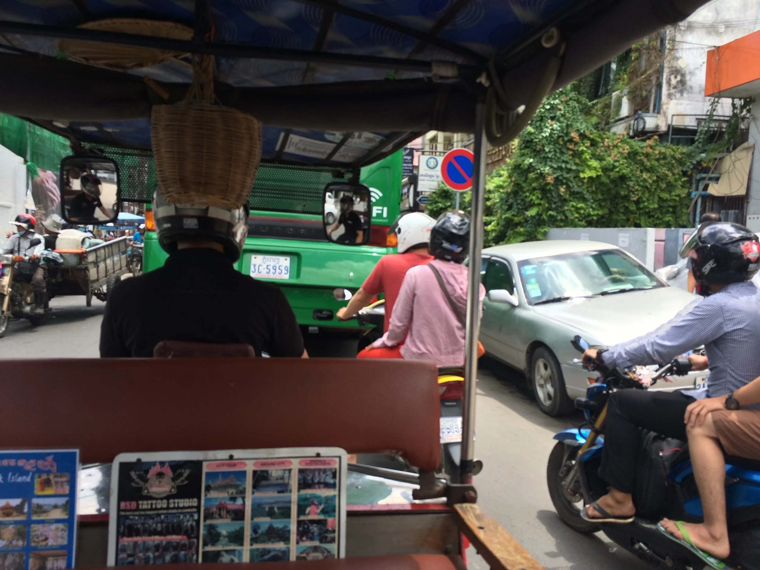 View from the tuk tuk