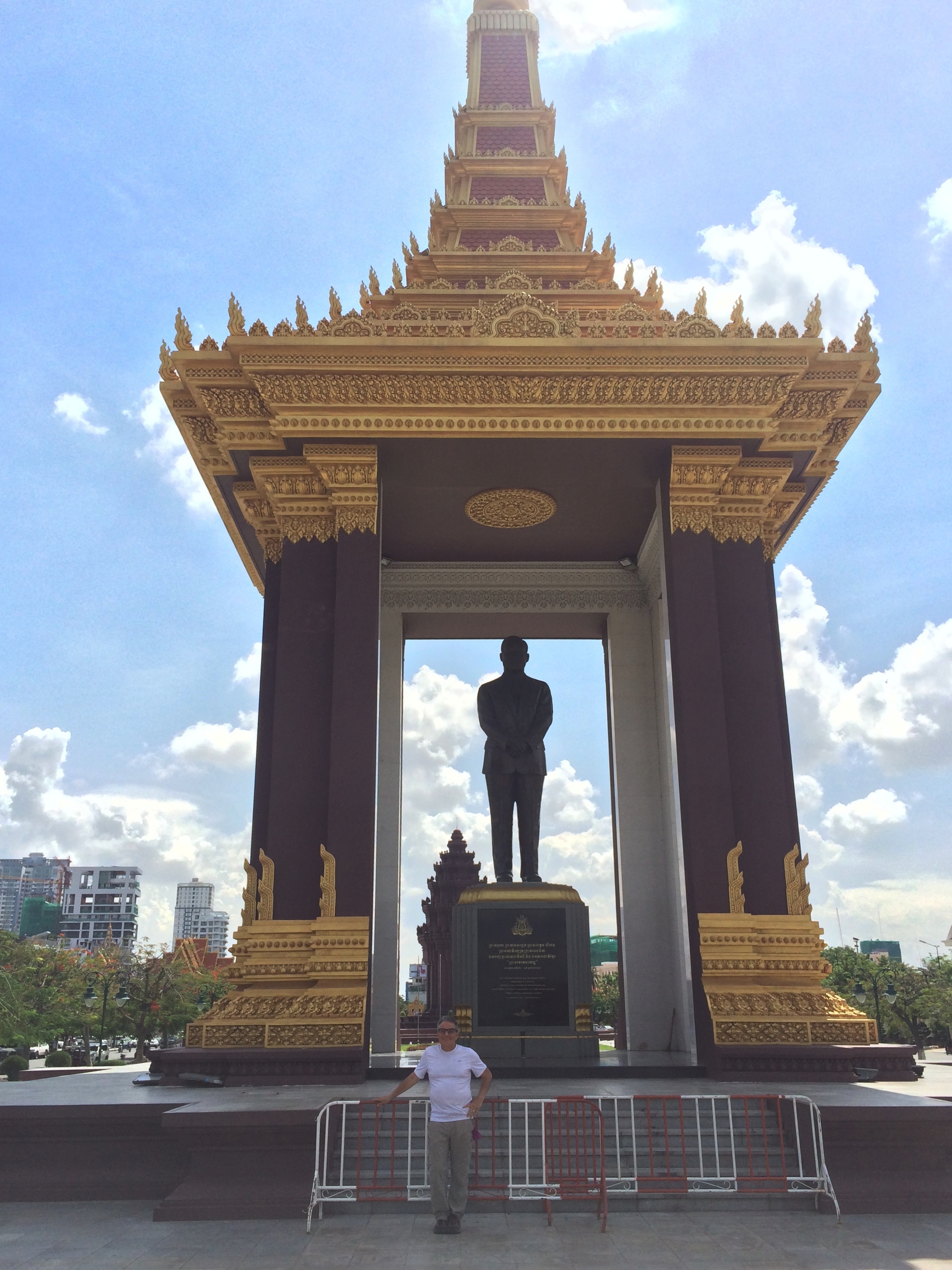 Frank at Independence Monument