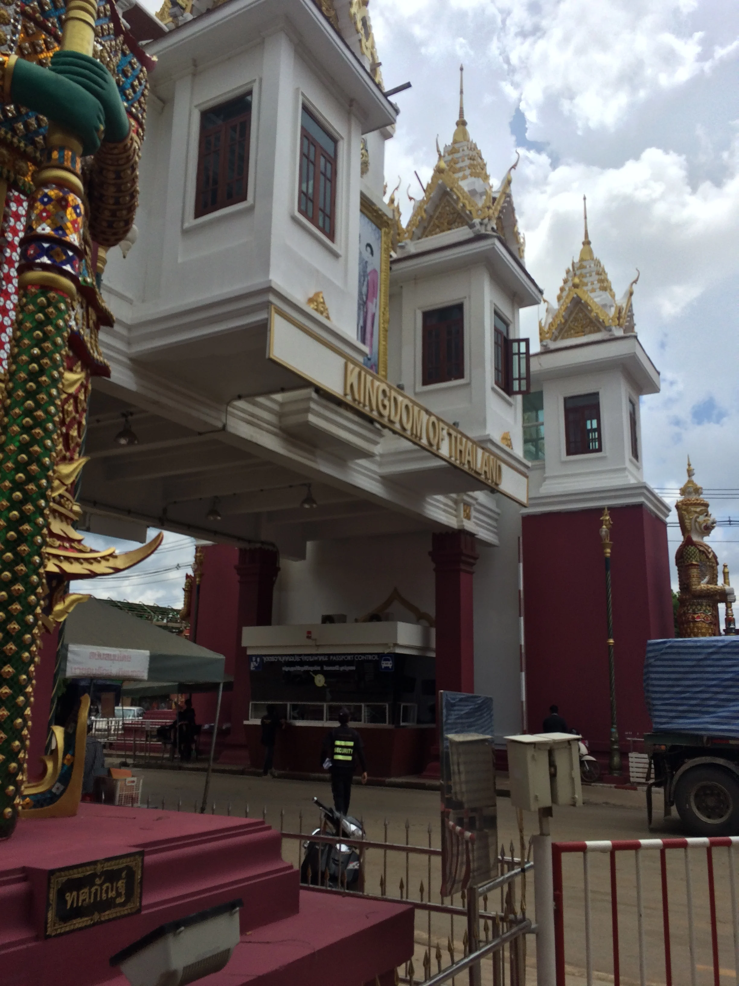 Entering Thailand