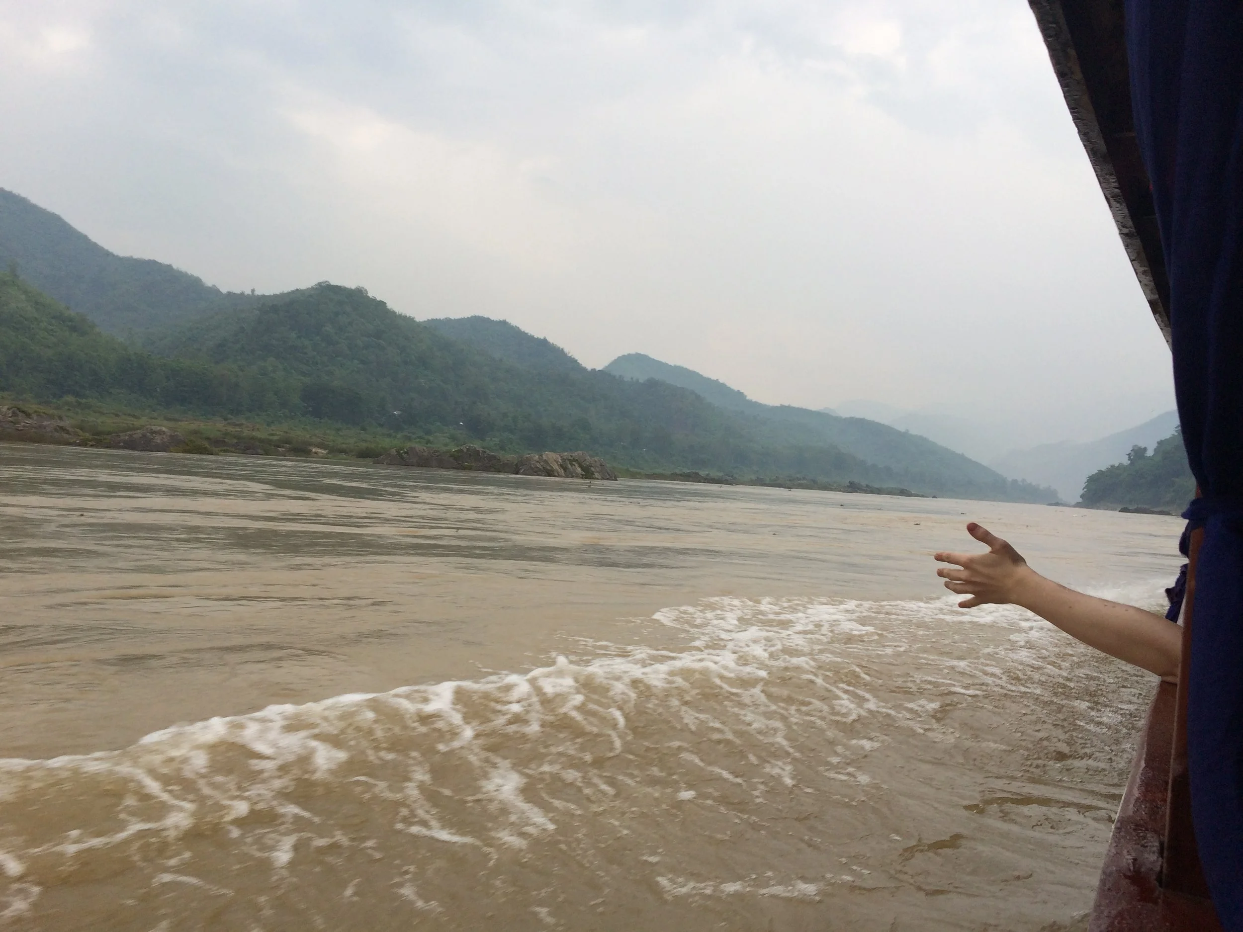 The view from the boat