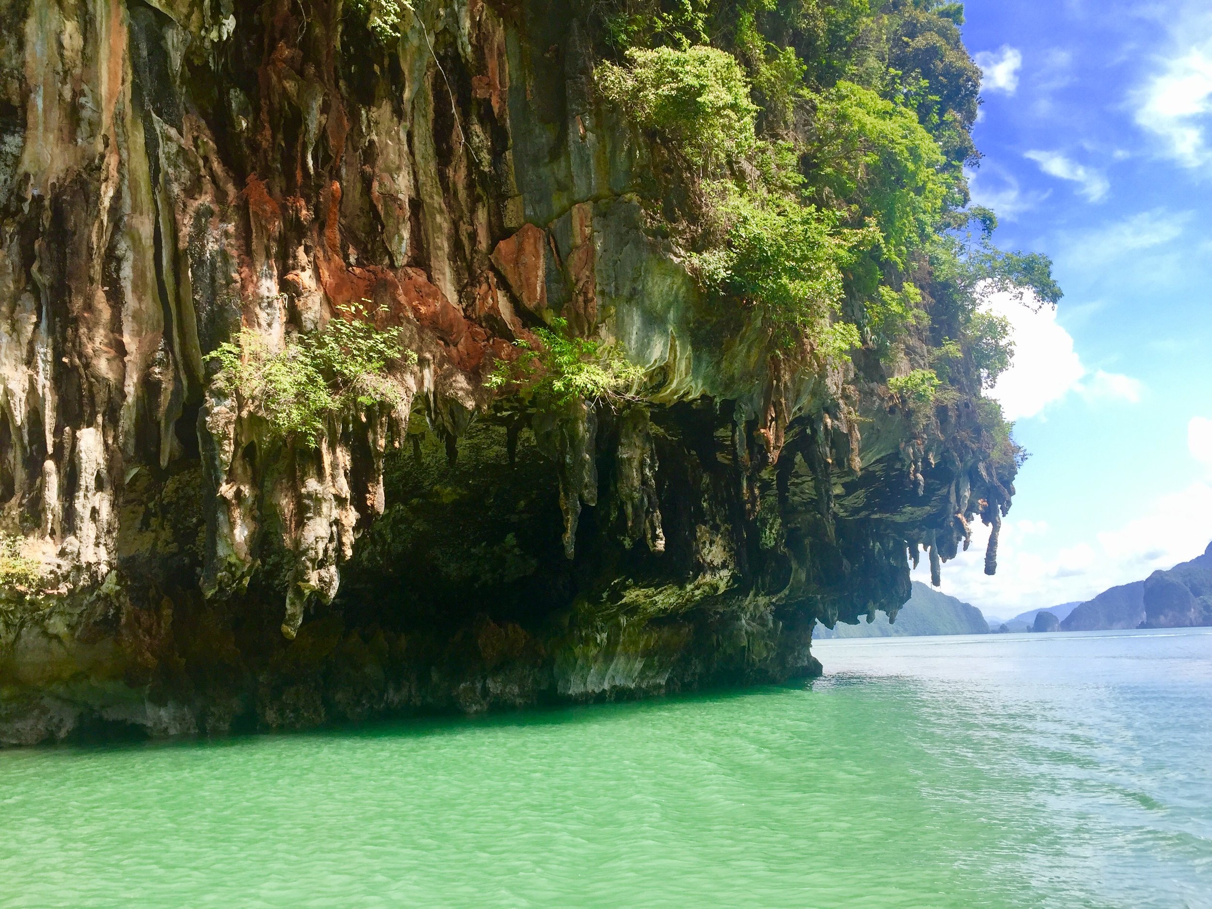 The area around James Bond Island