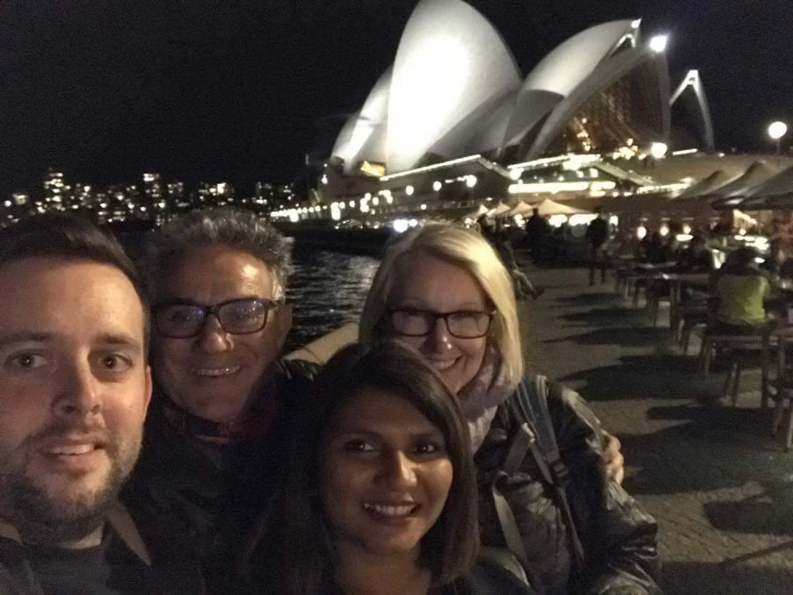 Our night out with Matt and Miri