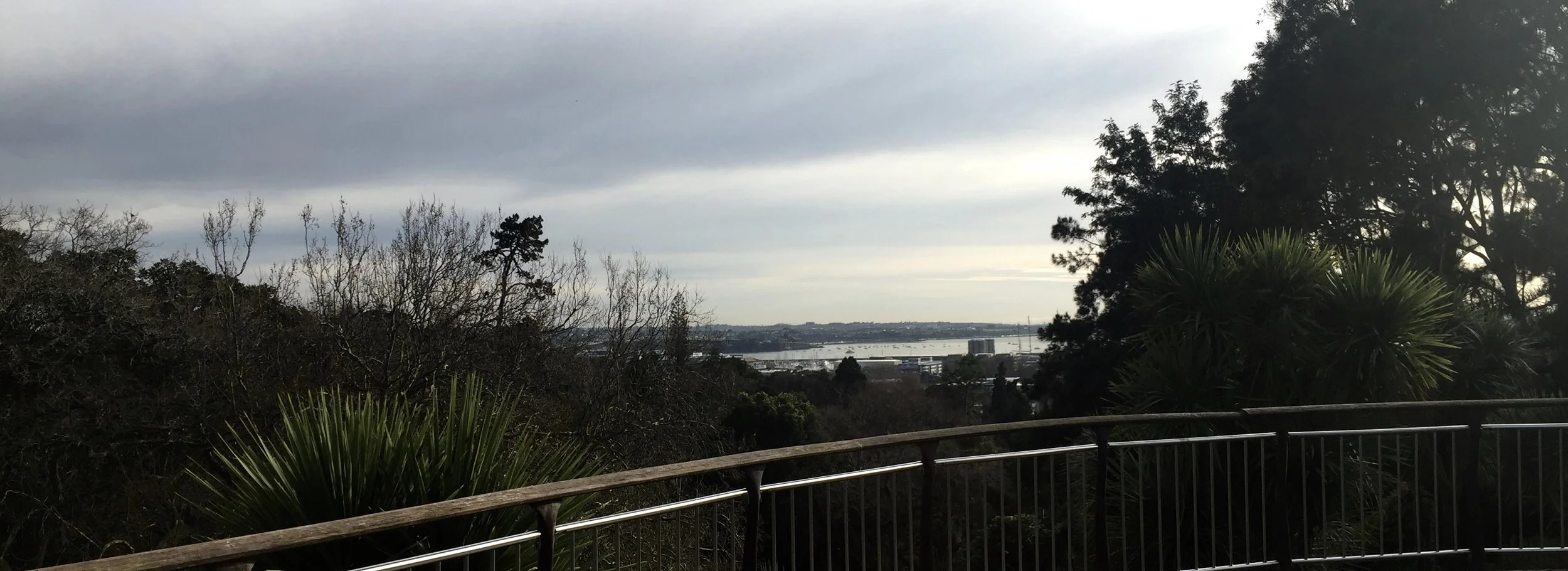 View of the harbor from our Hostel