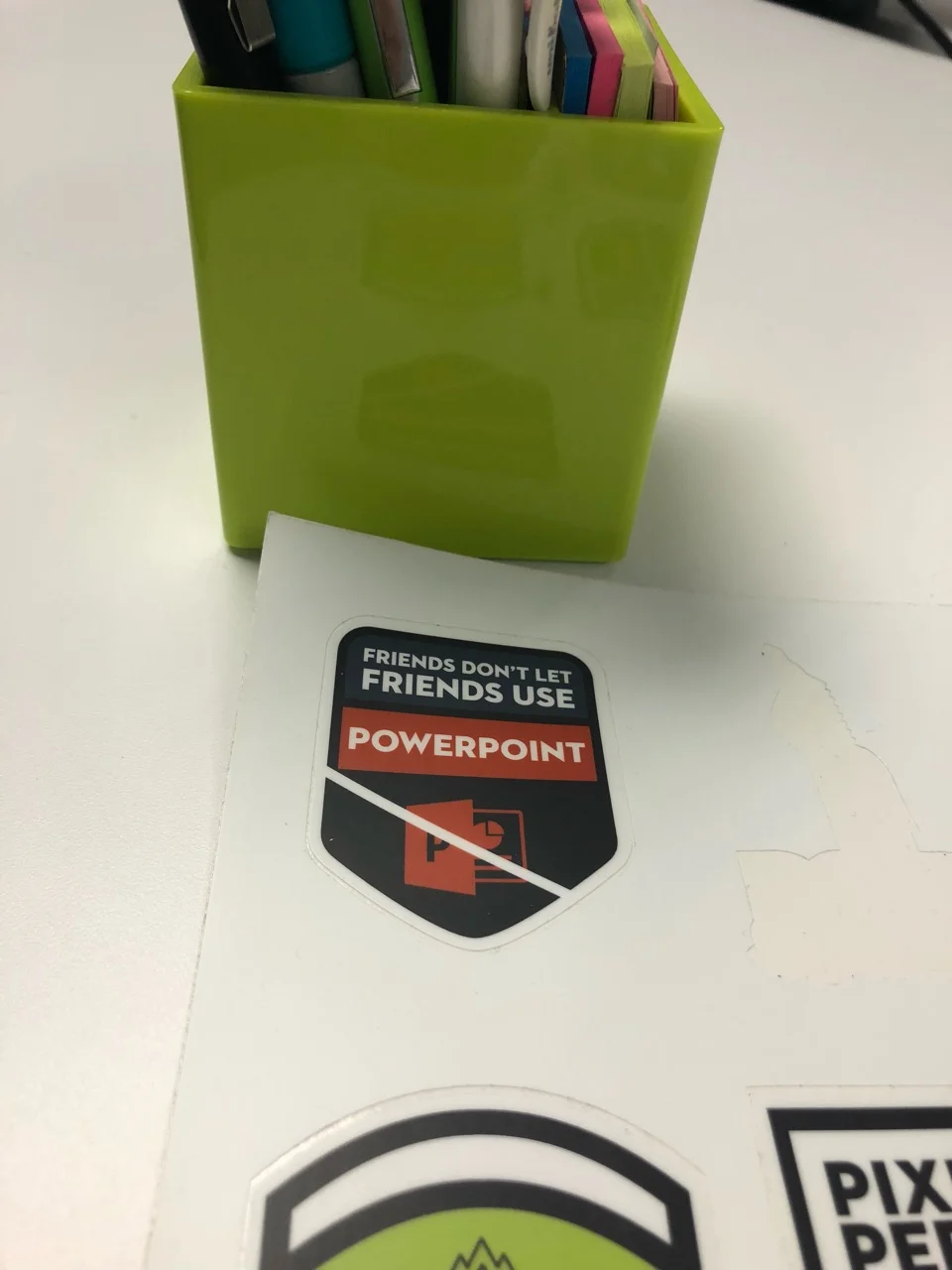 This is a sticker we made circa 2015 when I worked at Webonise, a digital agency specializing in web and mobile apps. Thanks for the graphic @danasmith!