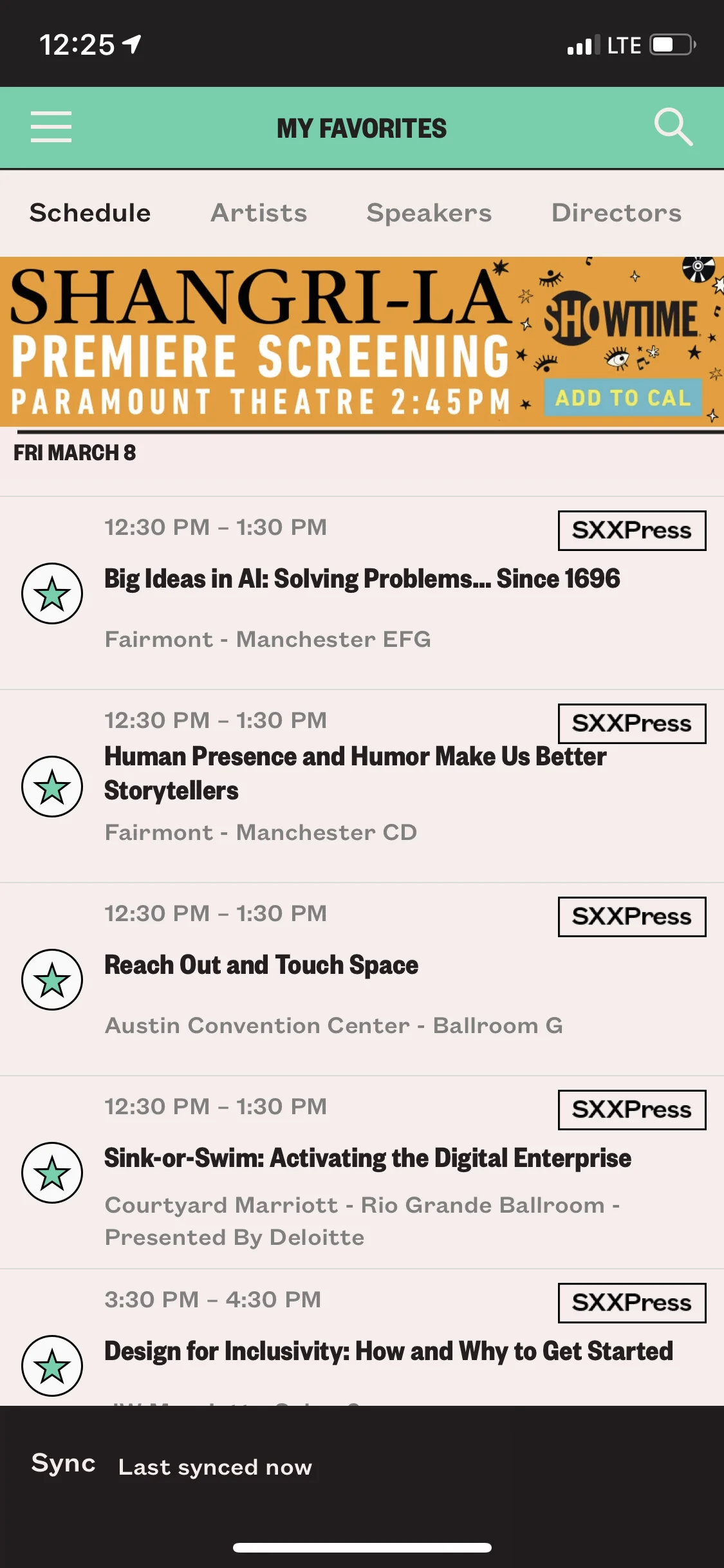 Yes I favorited 4 items for 12:30 slot JUST to be safe :)