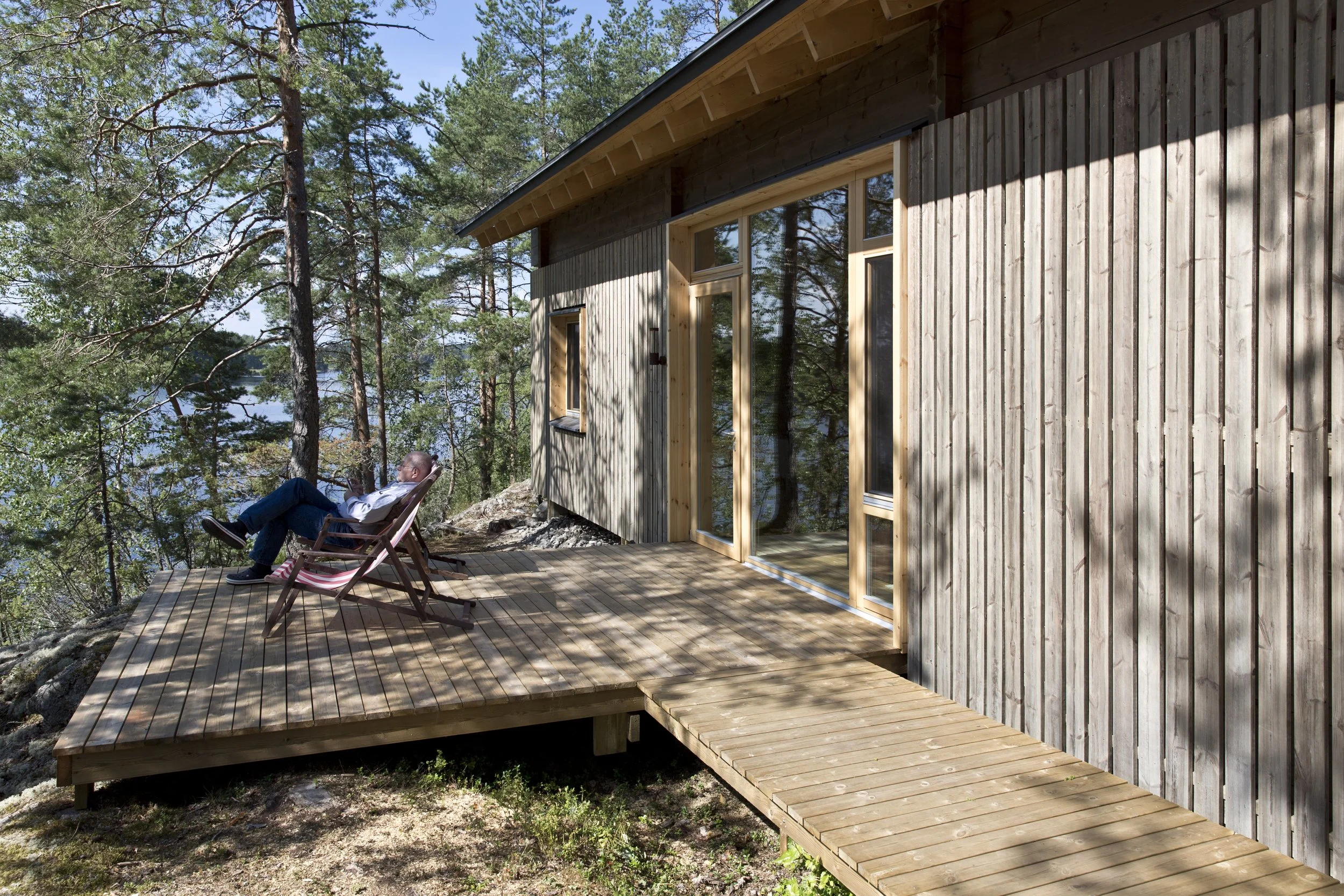 Custom Home Design Cabin Waterfront