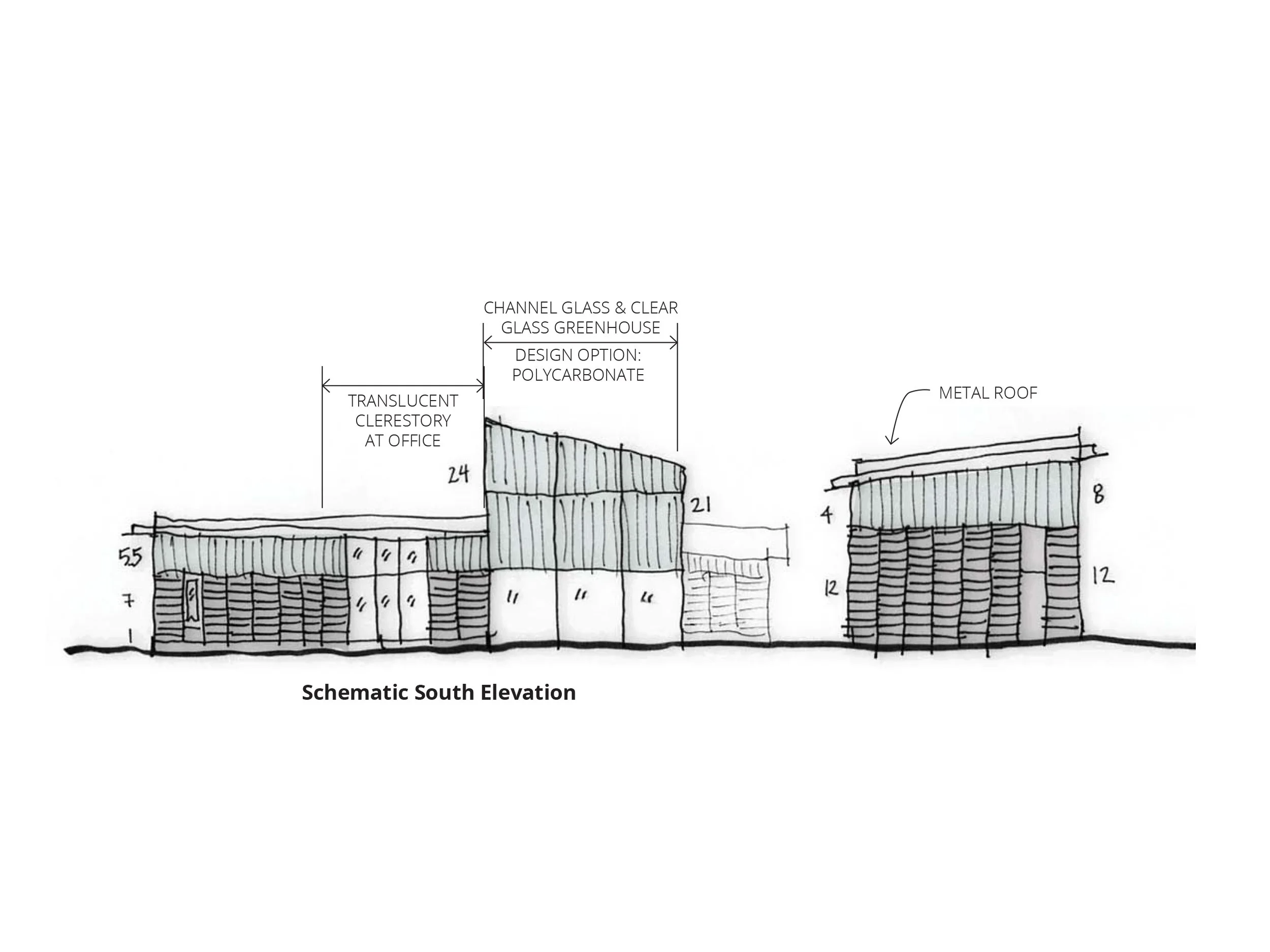 forest house elevation durable materials