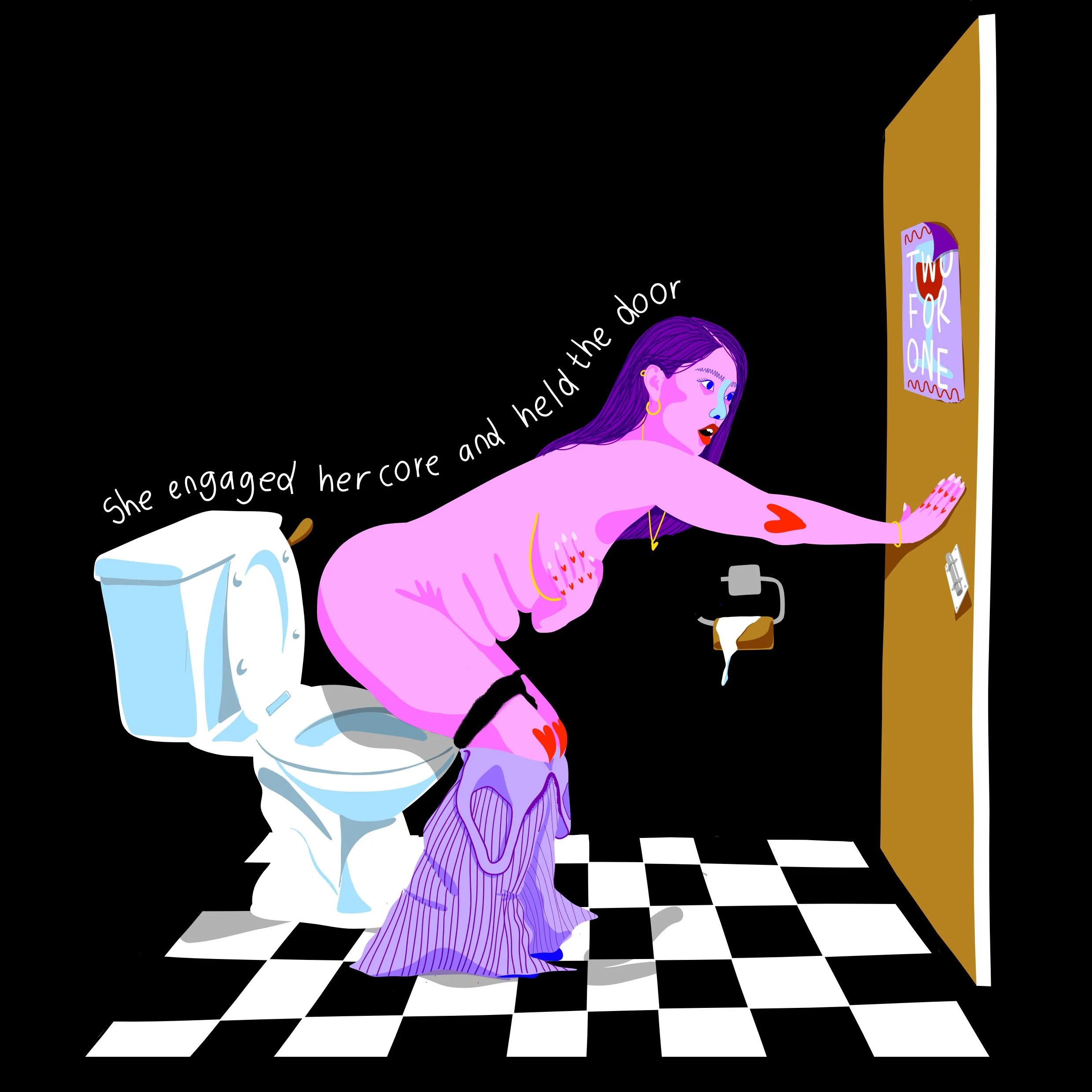 She Engaged Her Core