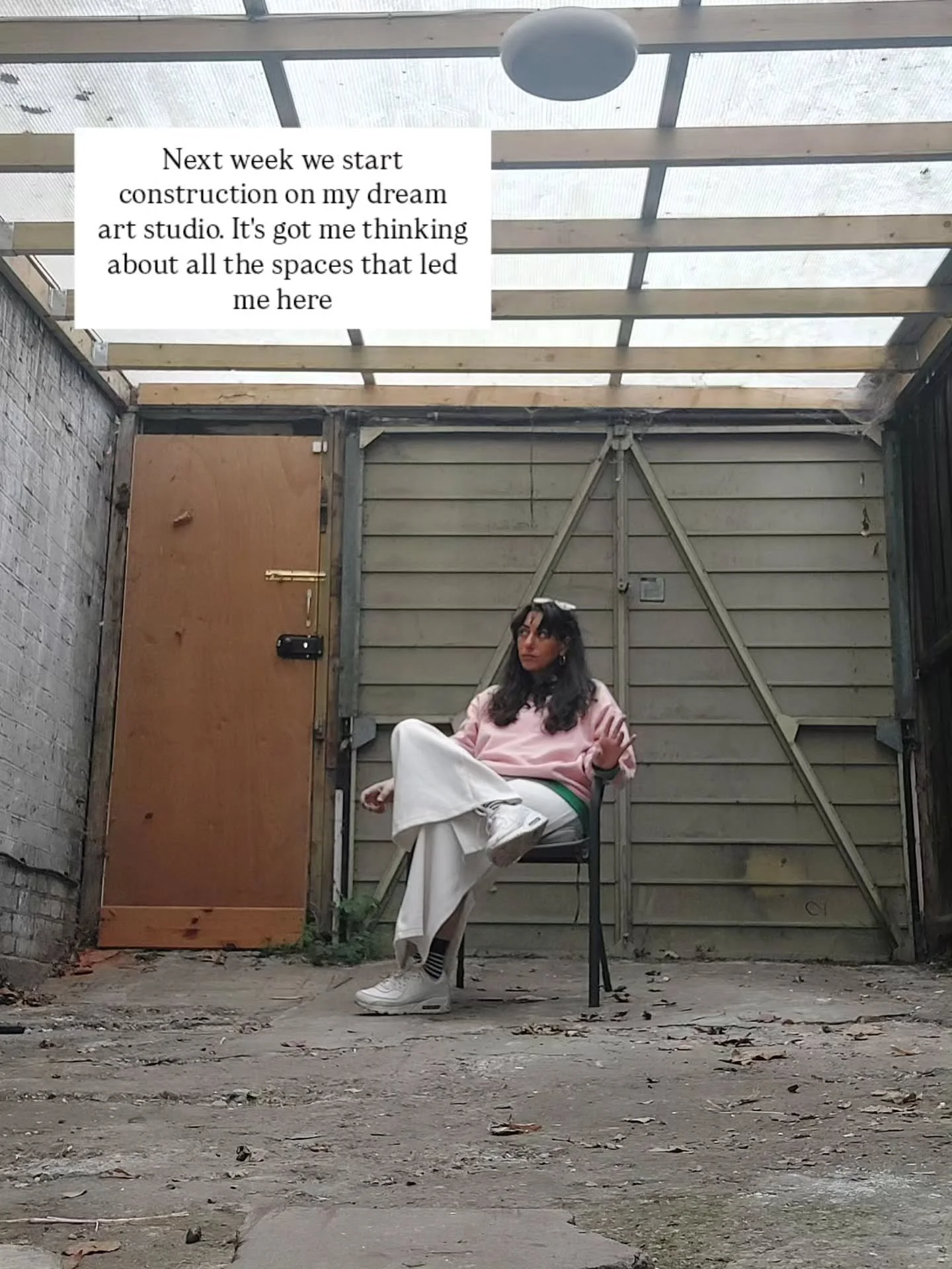 Big things are coming ✨️

#renovation #artstudio #dreambig