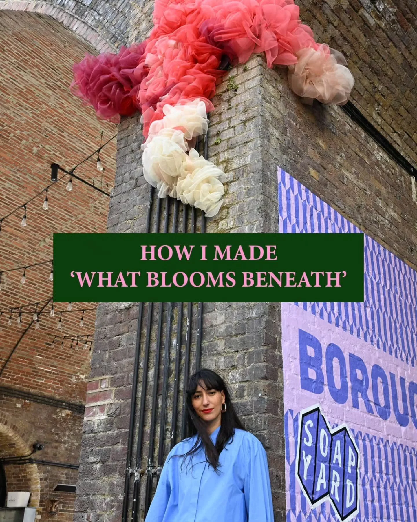 Behind the scenes of 'What Blooms Beneath'

A huge thank you to everyone who made this happen:

💙 @mtartagency &amp; @marinetanguyart for the opportunity 
🙏 @serra.ataman for thinking of me when she got the brief
🚇 @boroughyards for having me and 