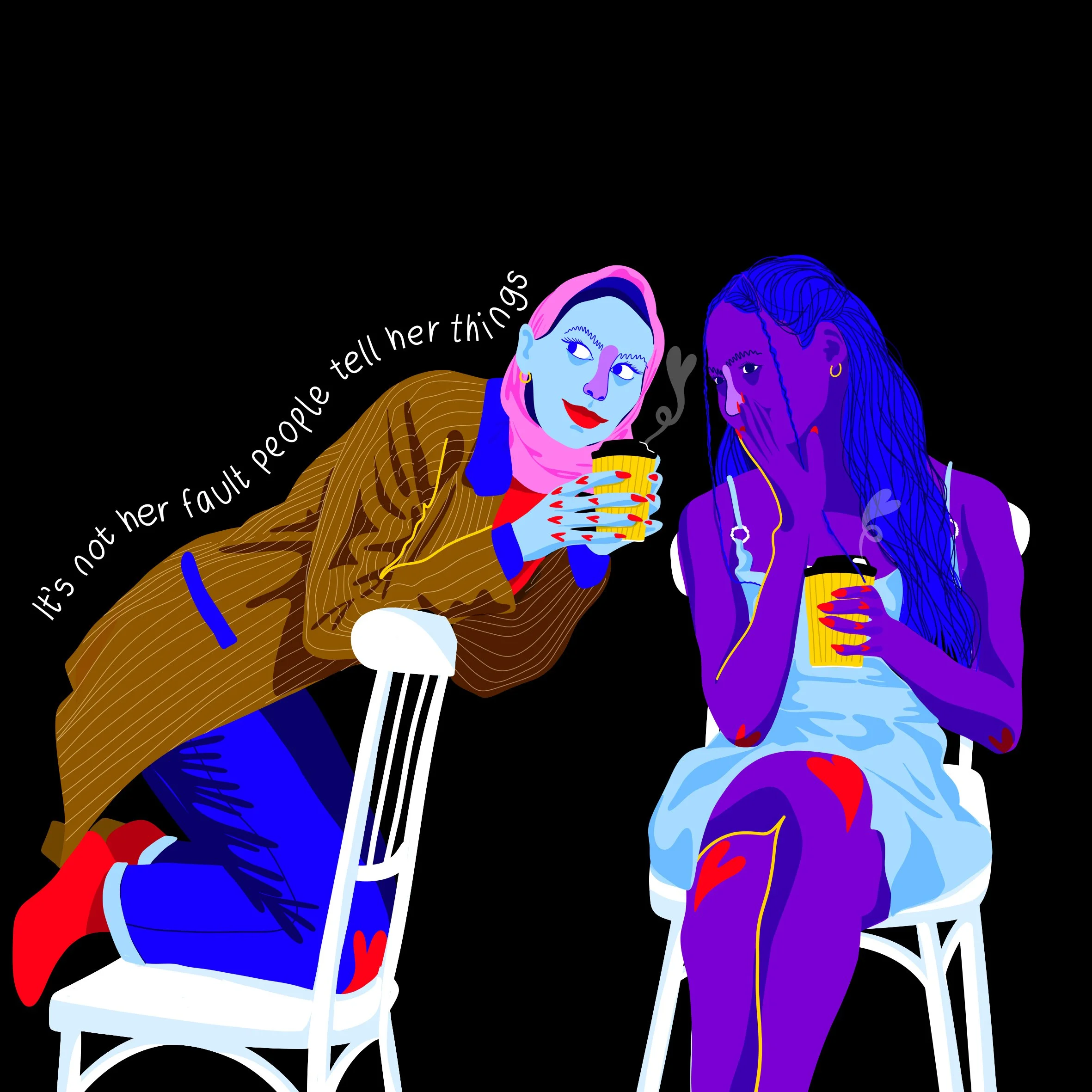 People Tell Her Things