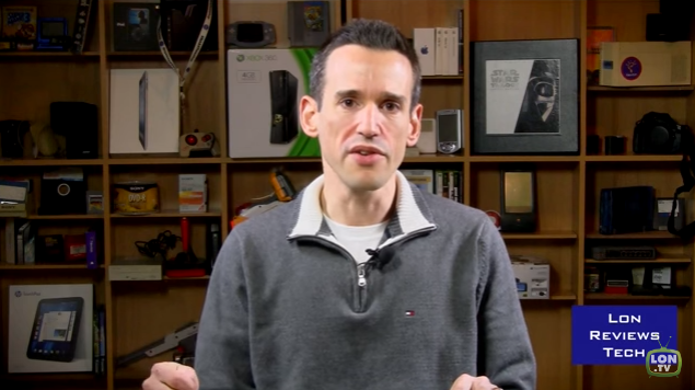 Lon Seidman, host of Lon Reviews Tech .