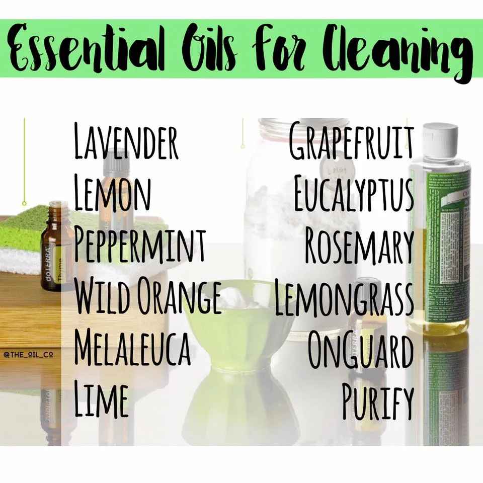Essential Oils: Green Cleaning