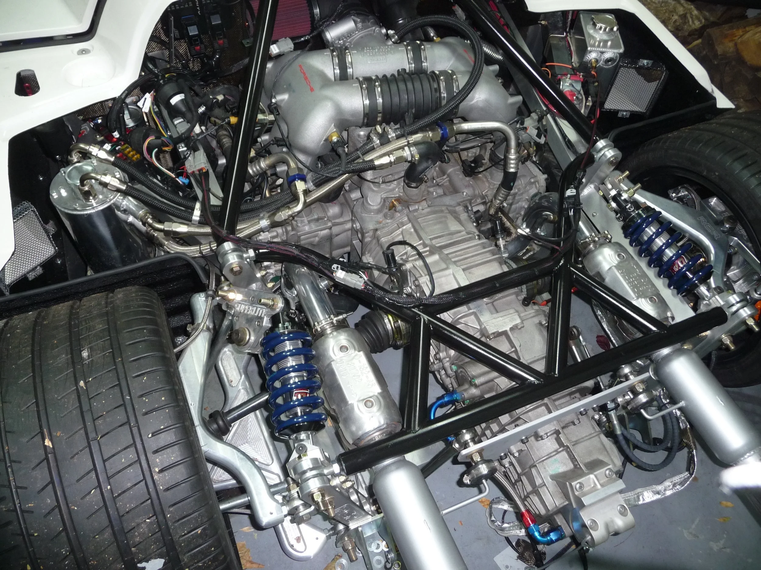 Porsche GT3 drivetrain in an SL-C.