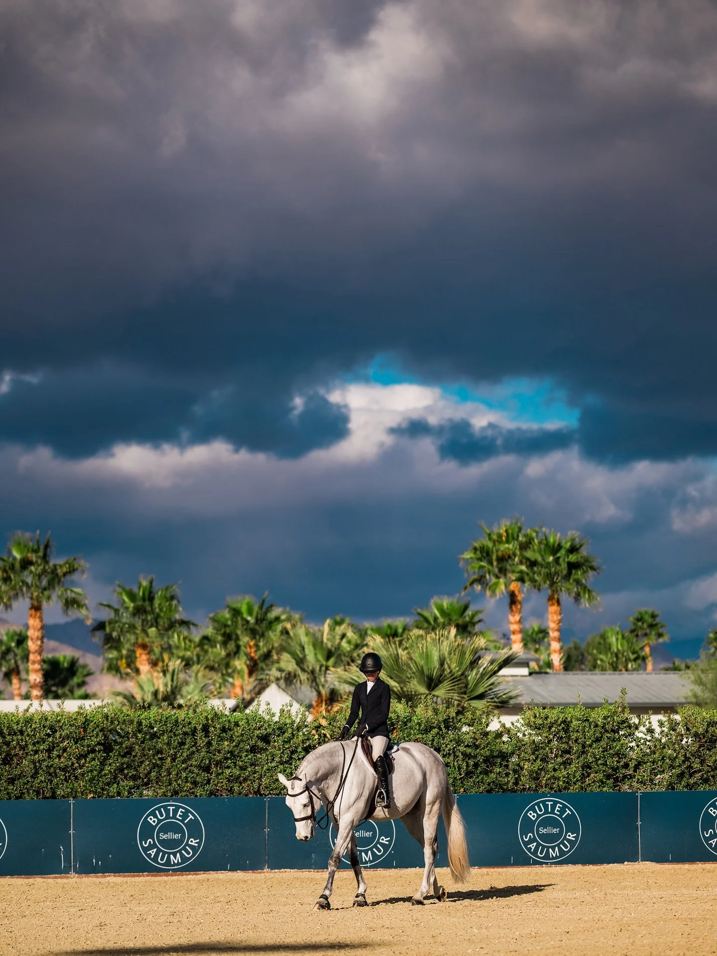 💙Moody skies over the desert 🌧️