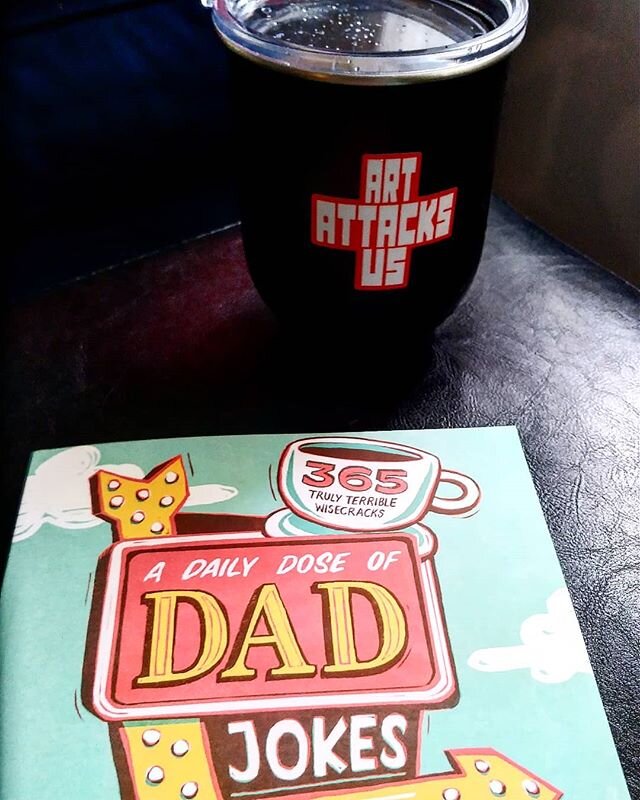 How do you take your coffee☕? I like mine with a healthy serving of dad jokes. The sweet jokes pair nicely with the bitter cold brew. It is bitter-sweet though because the combination causes my family to groan and have a strange eye roll reaction.