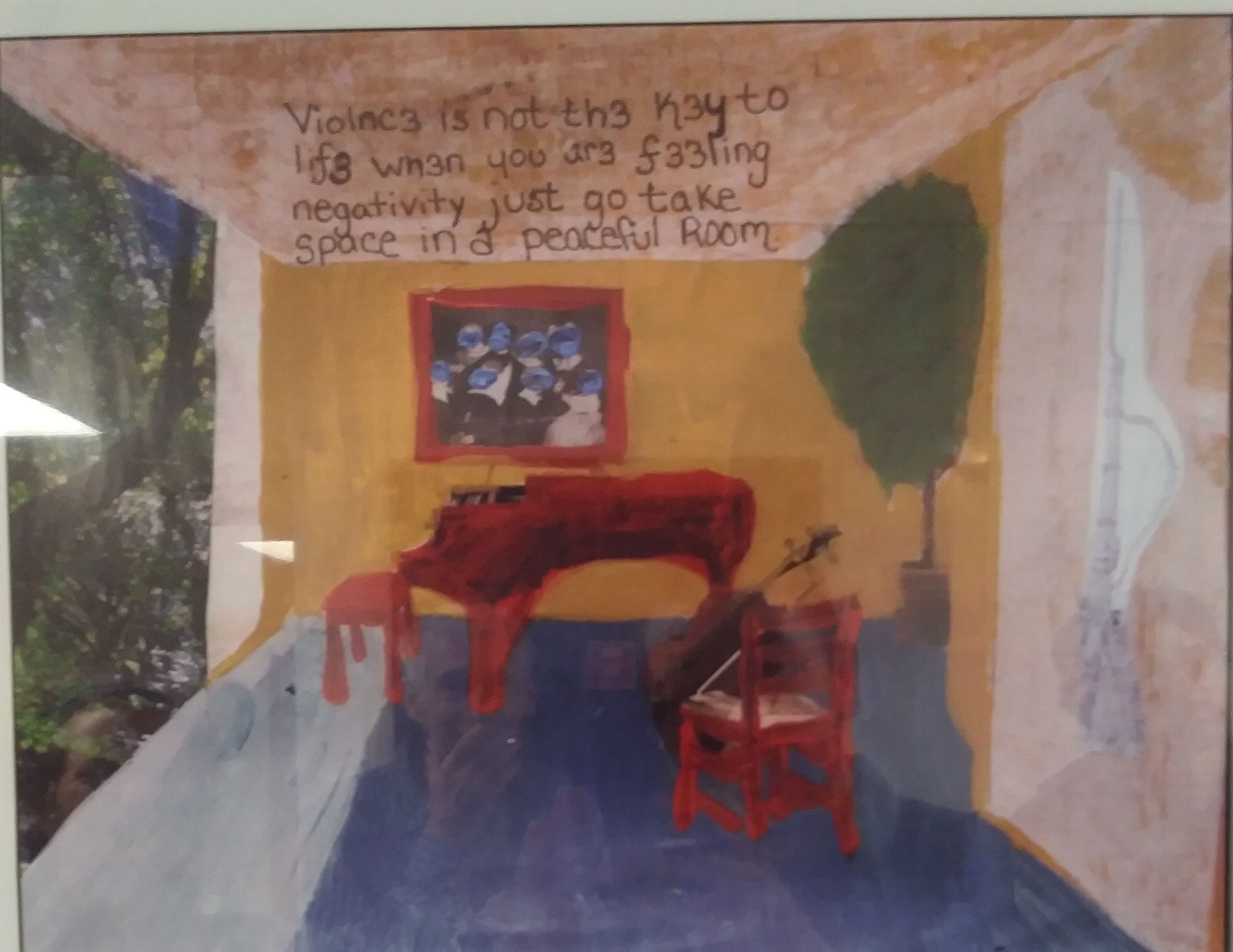 Inmate Painting, Dorchester Lockup