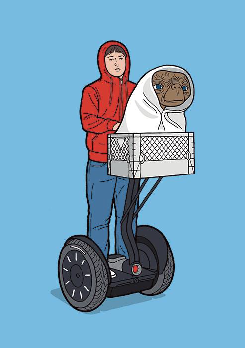 E.T. phone home... on a segway