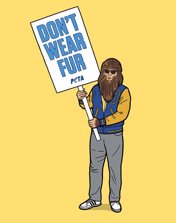 Teen Wolf supports Peta