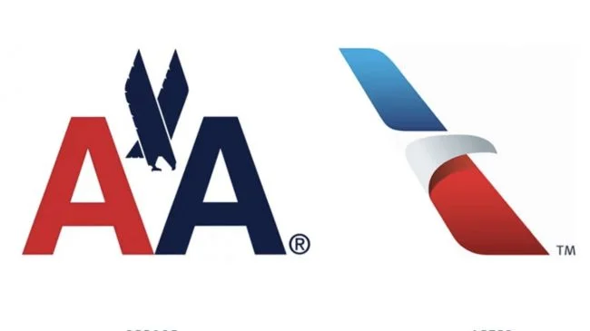 There was a huge backlash when American Airlines reduced the iconic Massimo Vignelli eagle in flight to an abstract beak back in 2013
