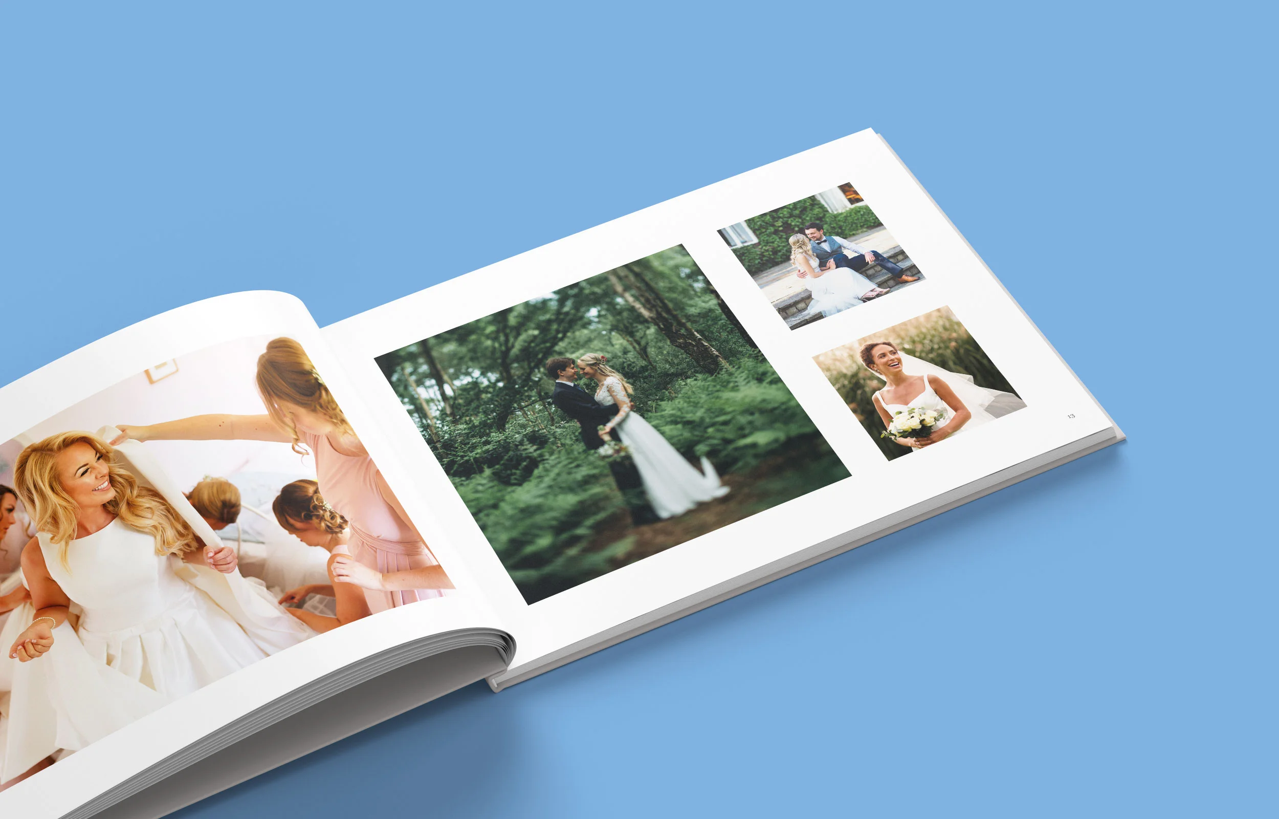 Example of hardcover binding