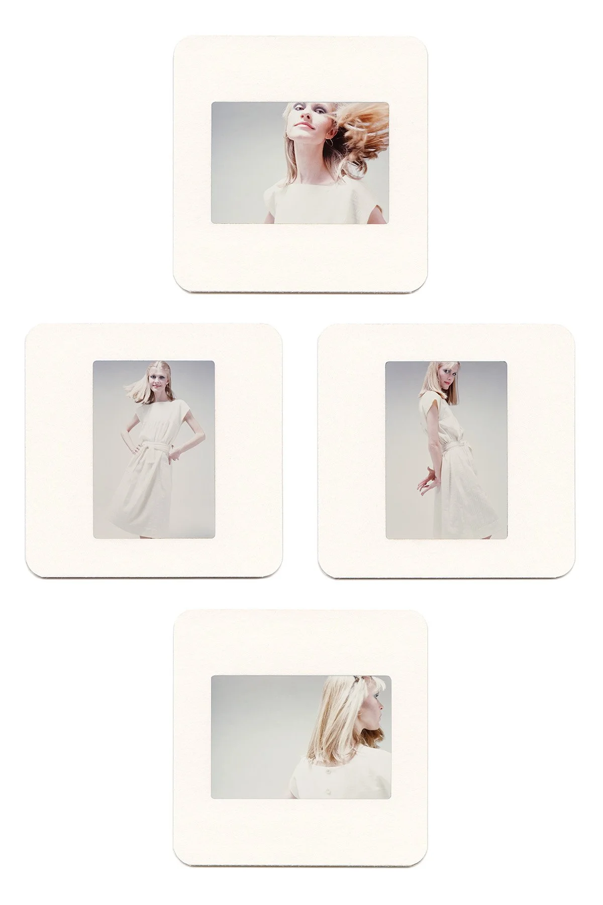 Initial 35mm slide film session with a model