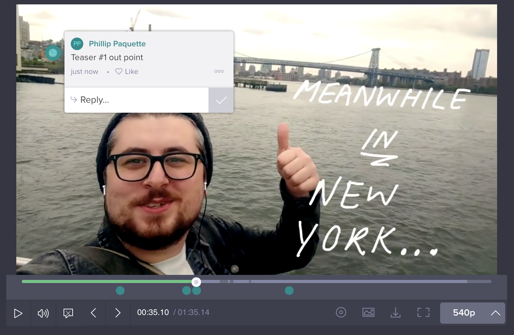 jared wipster feedback video workflow
