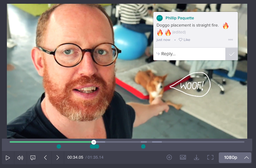 rollo wenlock wipster feedback video workflow