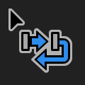 Swap cursor left