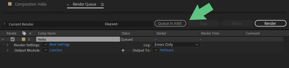 How to Make a Looping GIF in After Effects