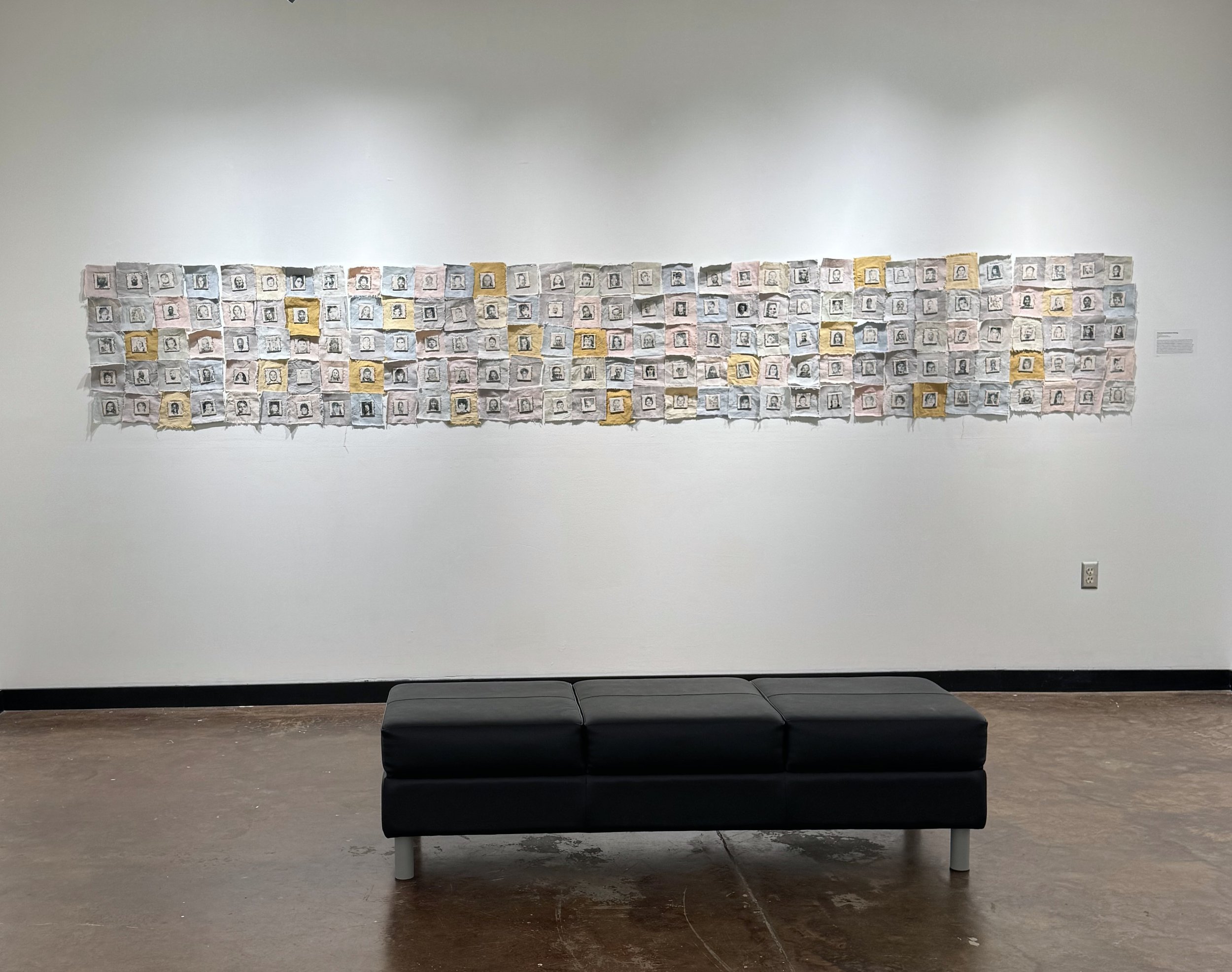 Those Not Found (Alabama’s Missing)- installation Gadsden Museum of Art 2024
